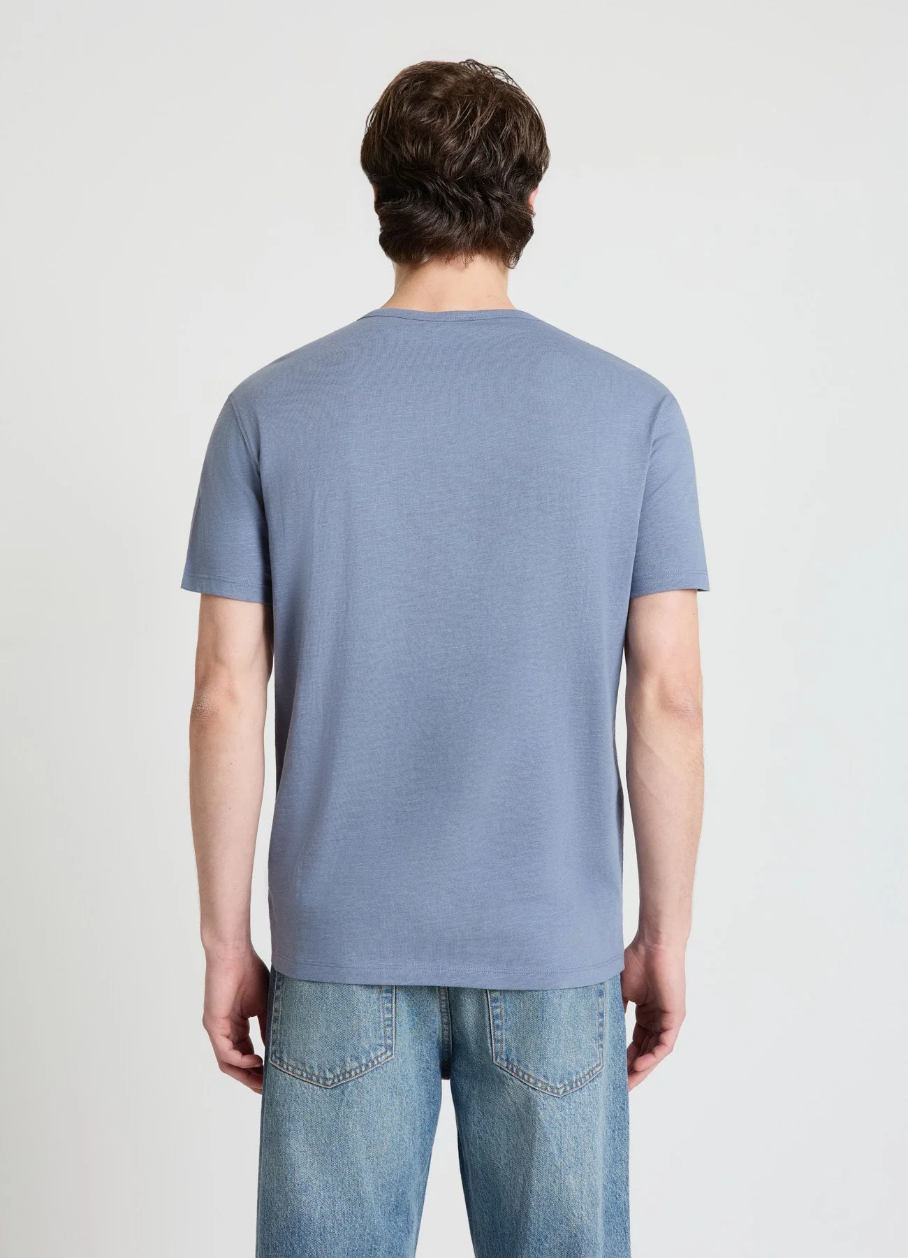 T-shirt serafino a tinta unita - Image 4