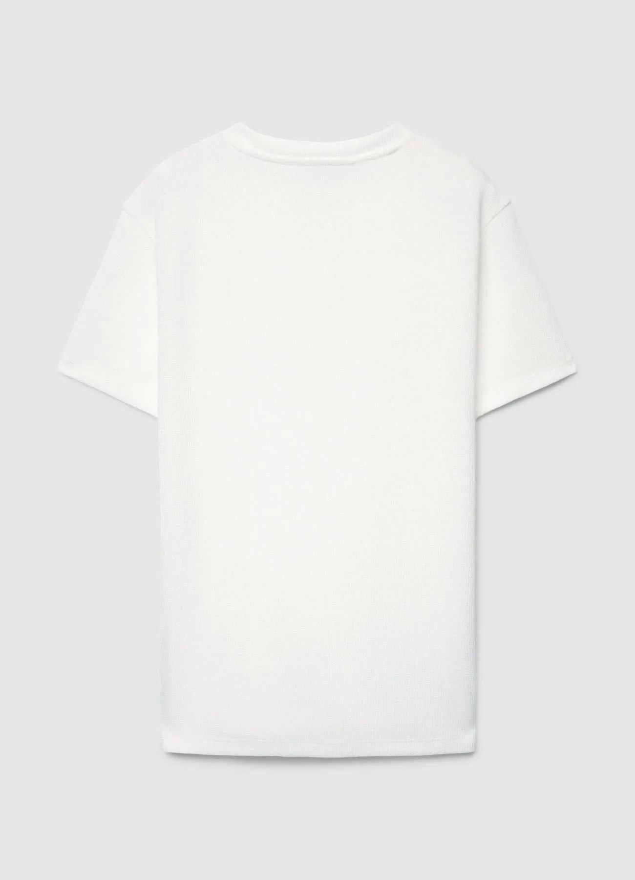 T-shirt serafino traforata - Image 5