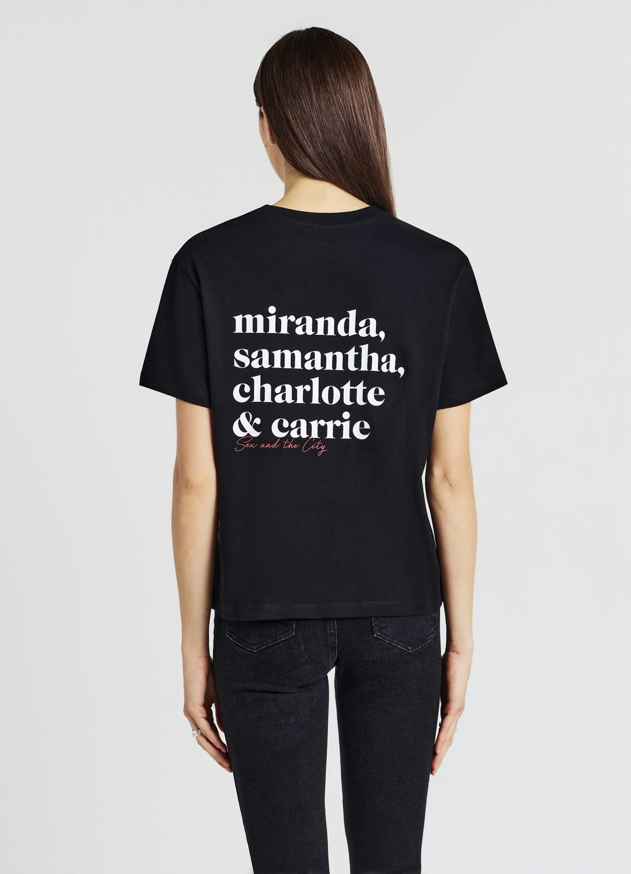 T-shirt Sex and the City fronte/retro