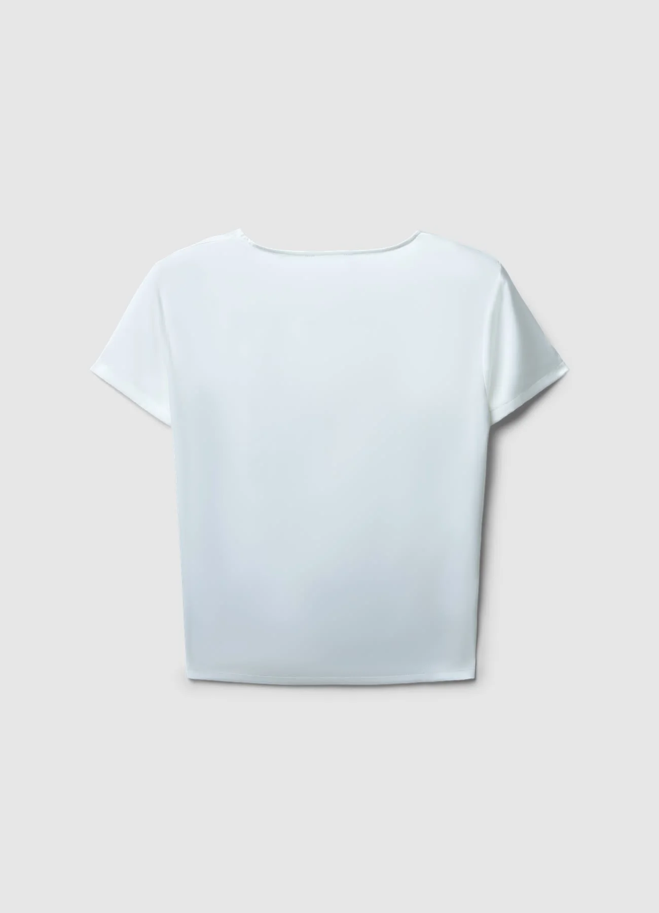 T-shirt simil raso - Image 6
