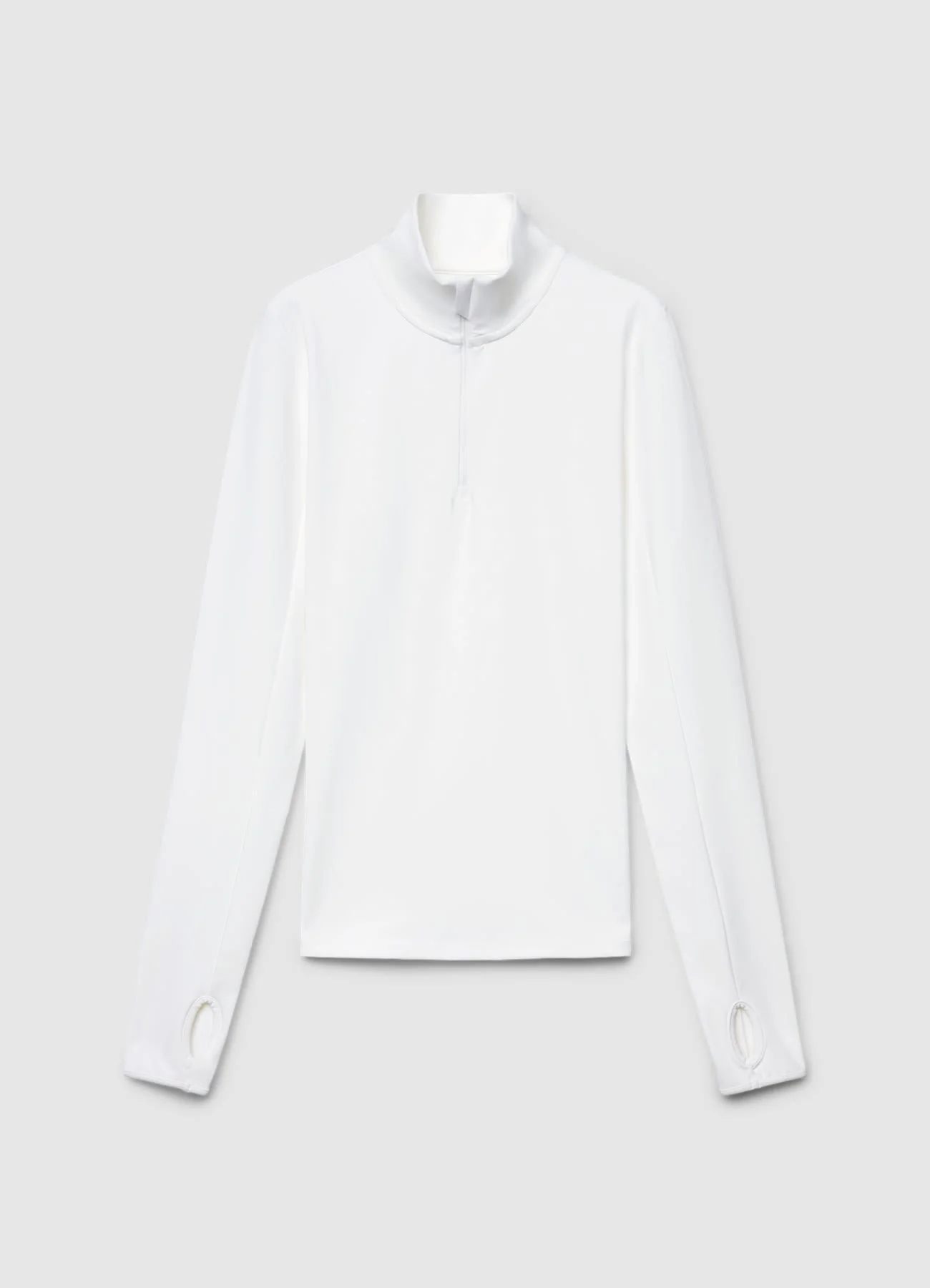 T-shirt sportiva con half zip - Image 4