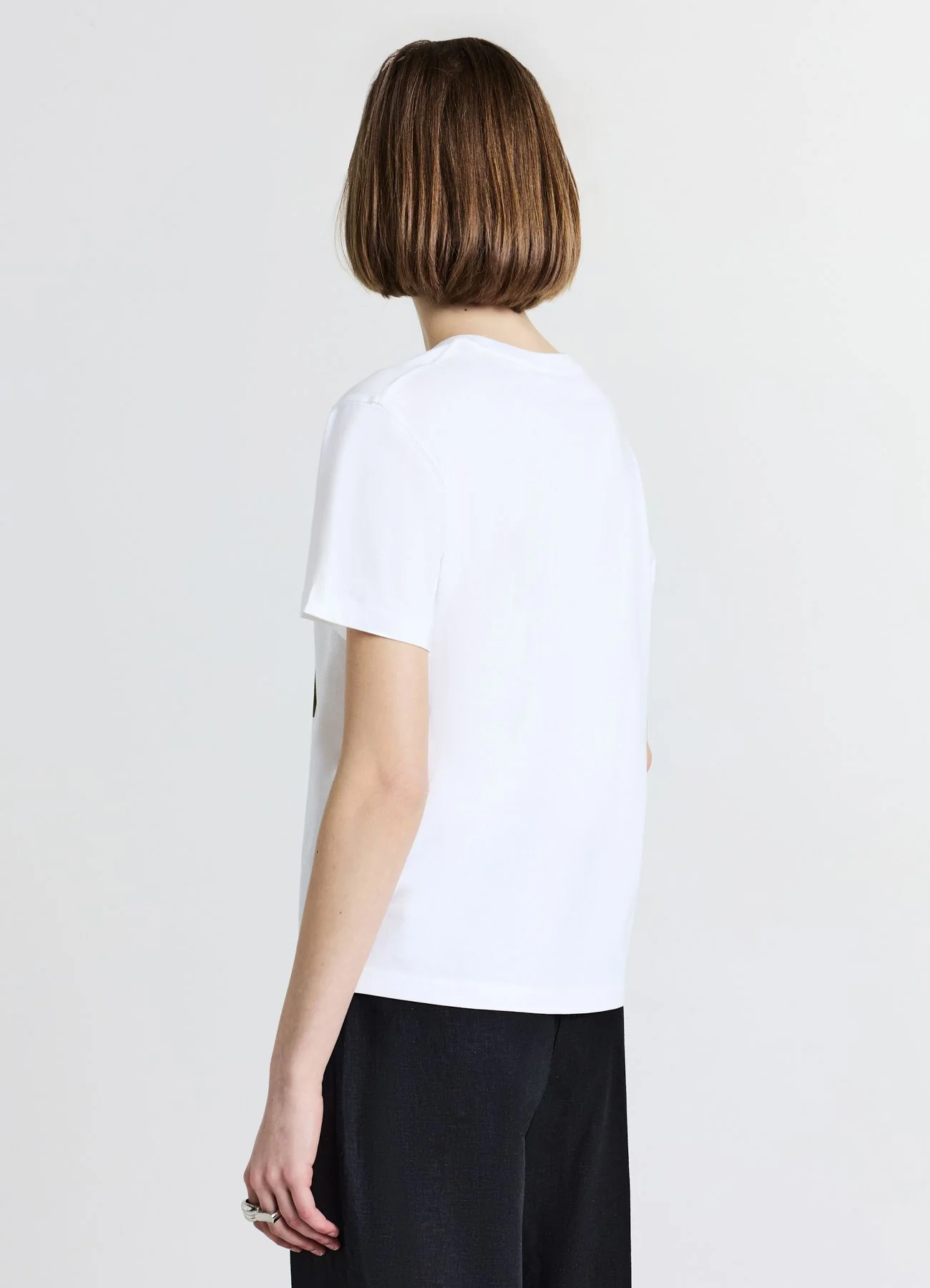 T-shirt stampa con dipinto - Image 2