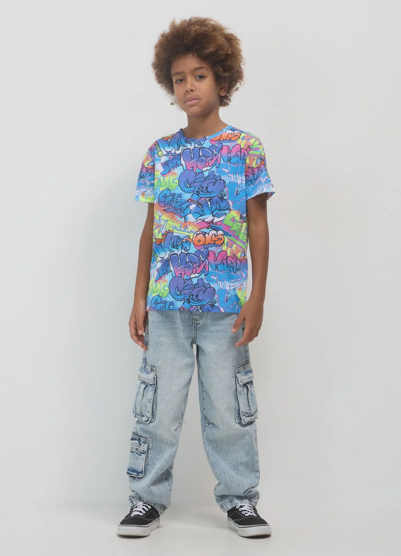 T-shirt stampa graffiti