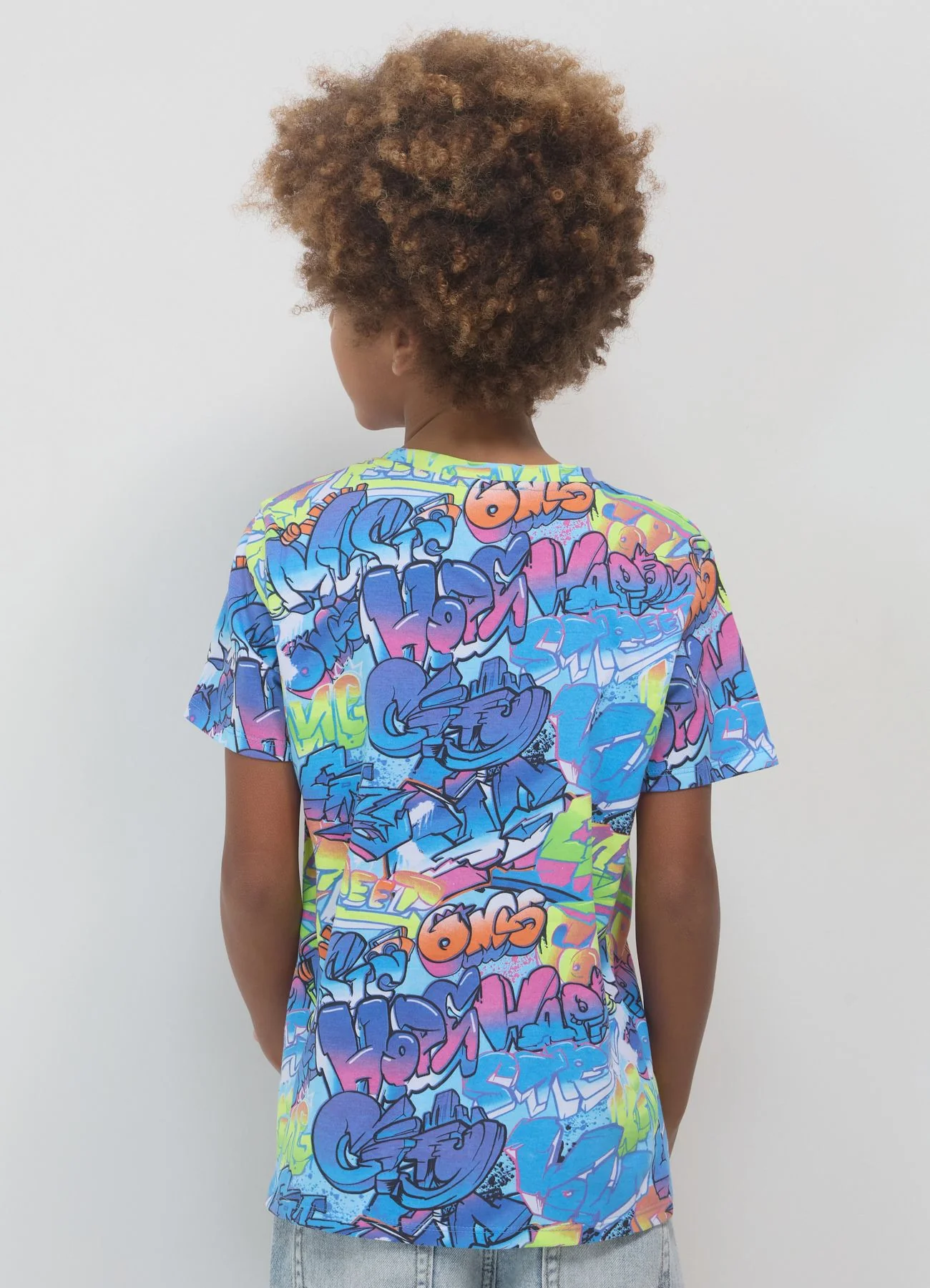 T-shirt stampa graffiti - Image 3