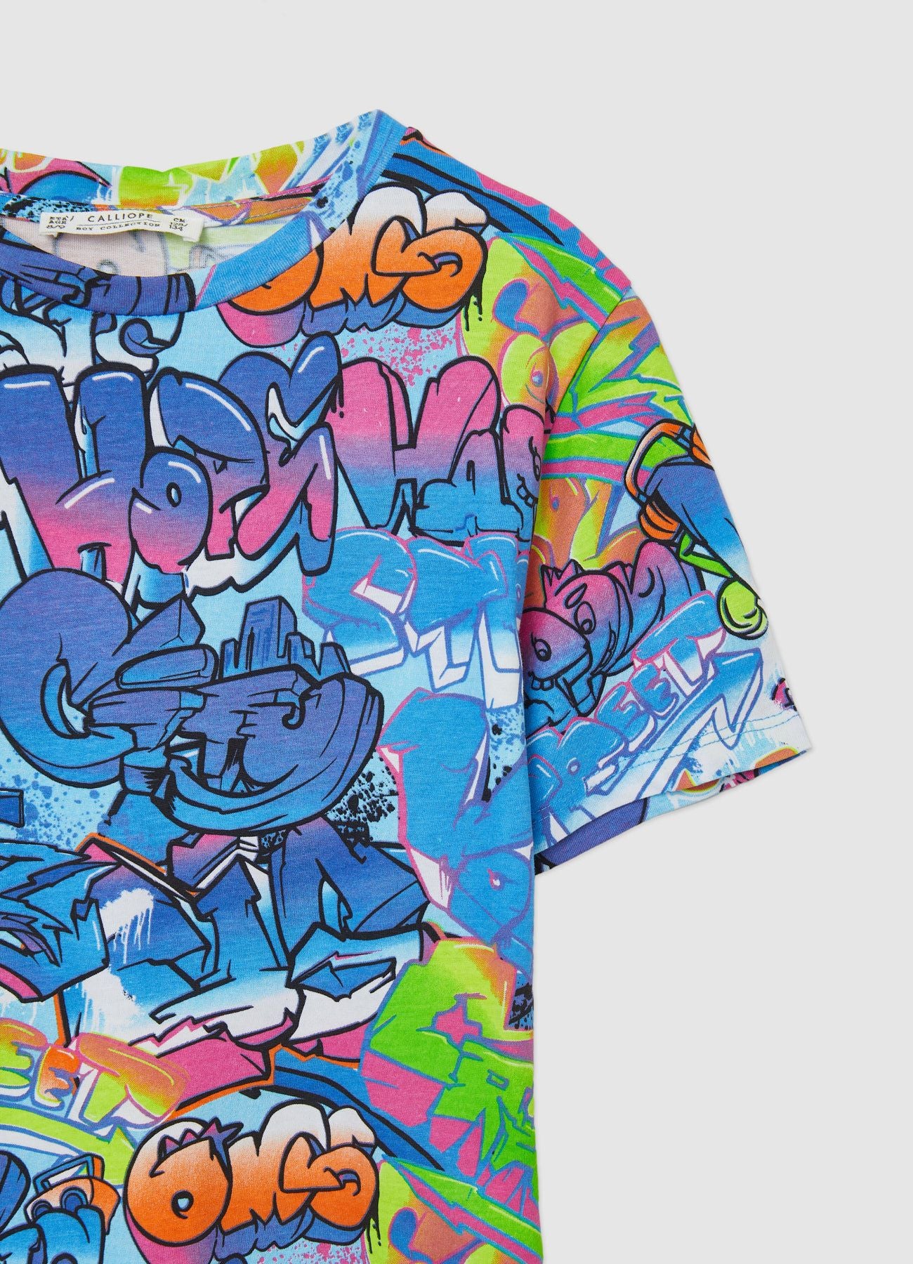 T-shirt stampa graffiti - Image 4