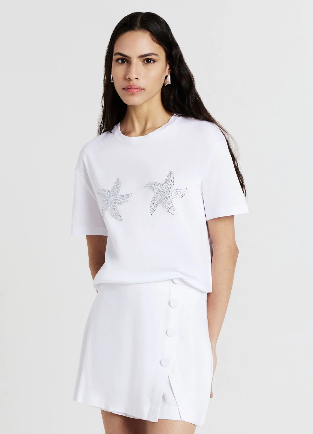 T-shirt stelle strass - Image 4