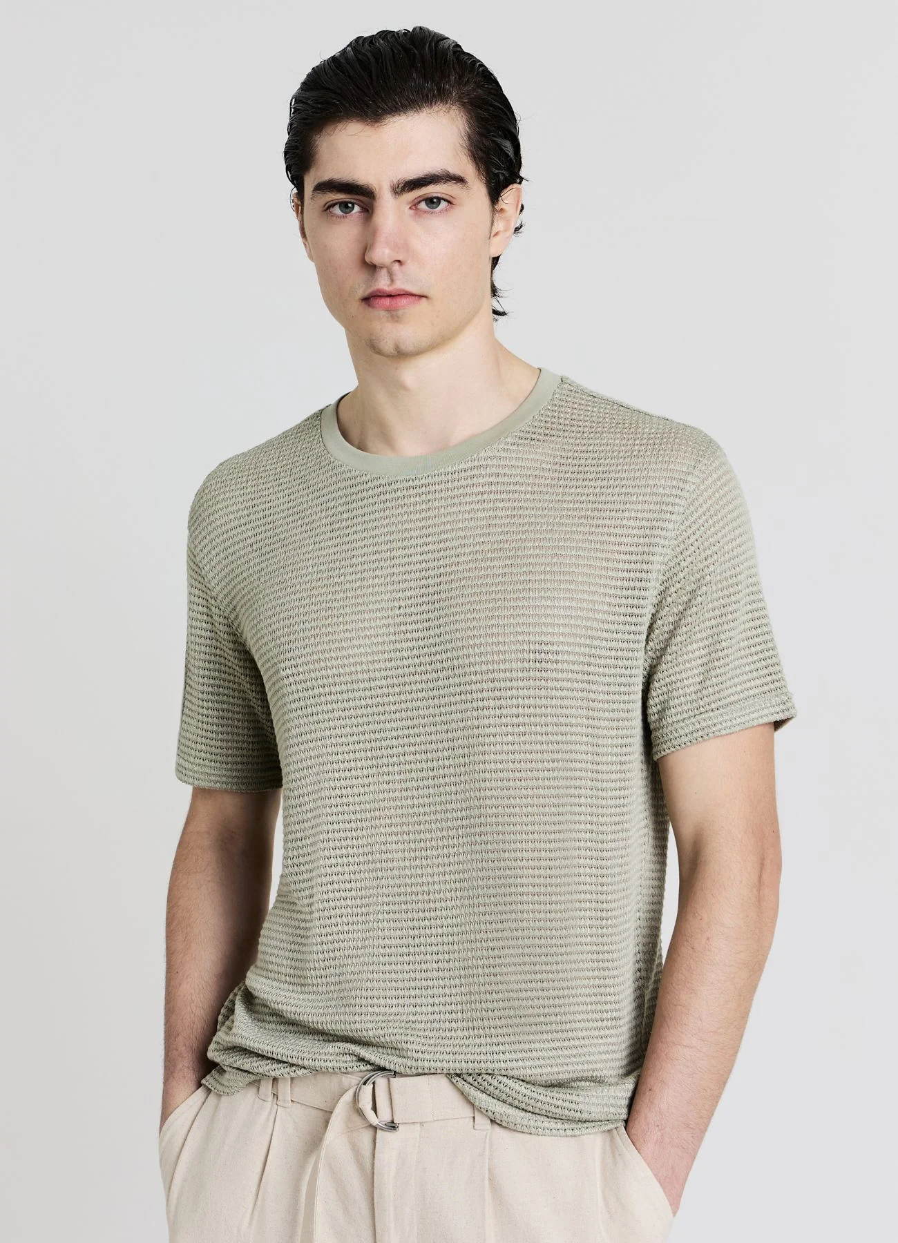 T-shirt tessuto lavorato - Image 2