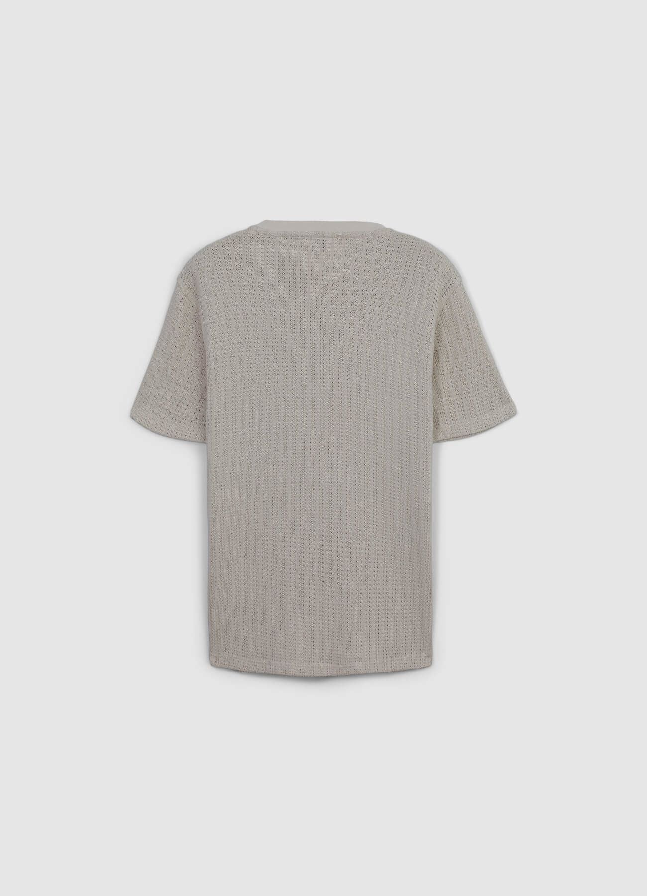 T-shirt tessuto traforato - Image 7