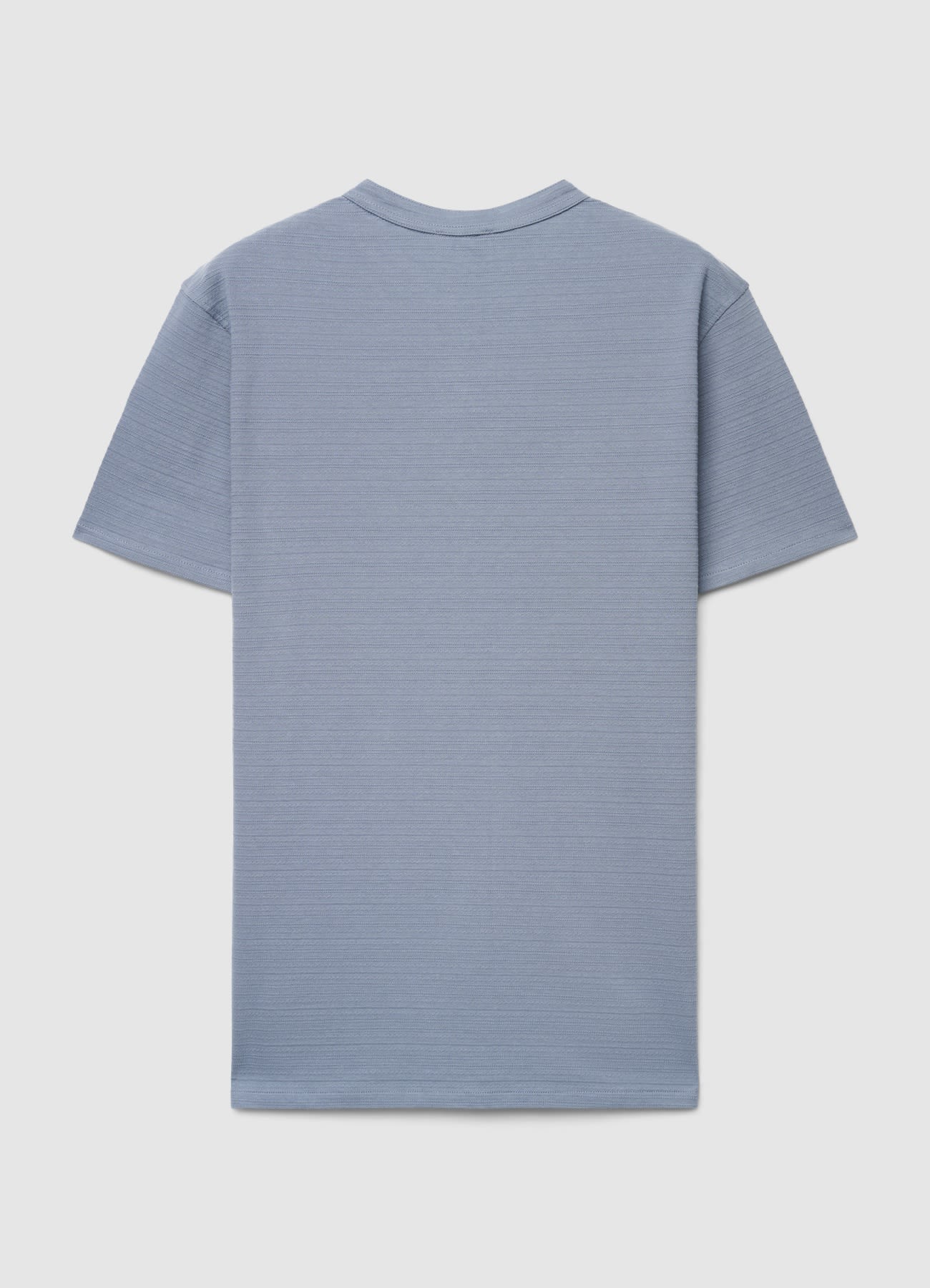 T-shirt tinta unita con collo serafino - Image 6