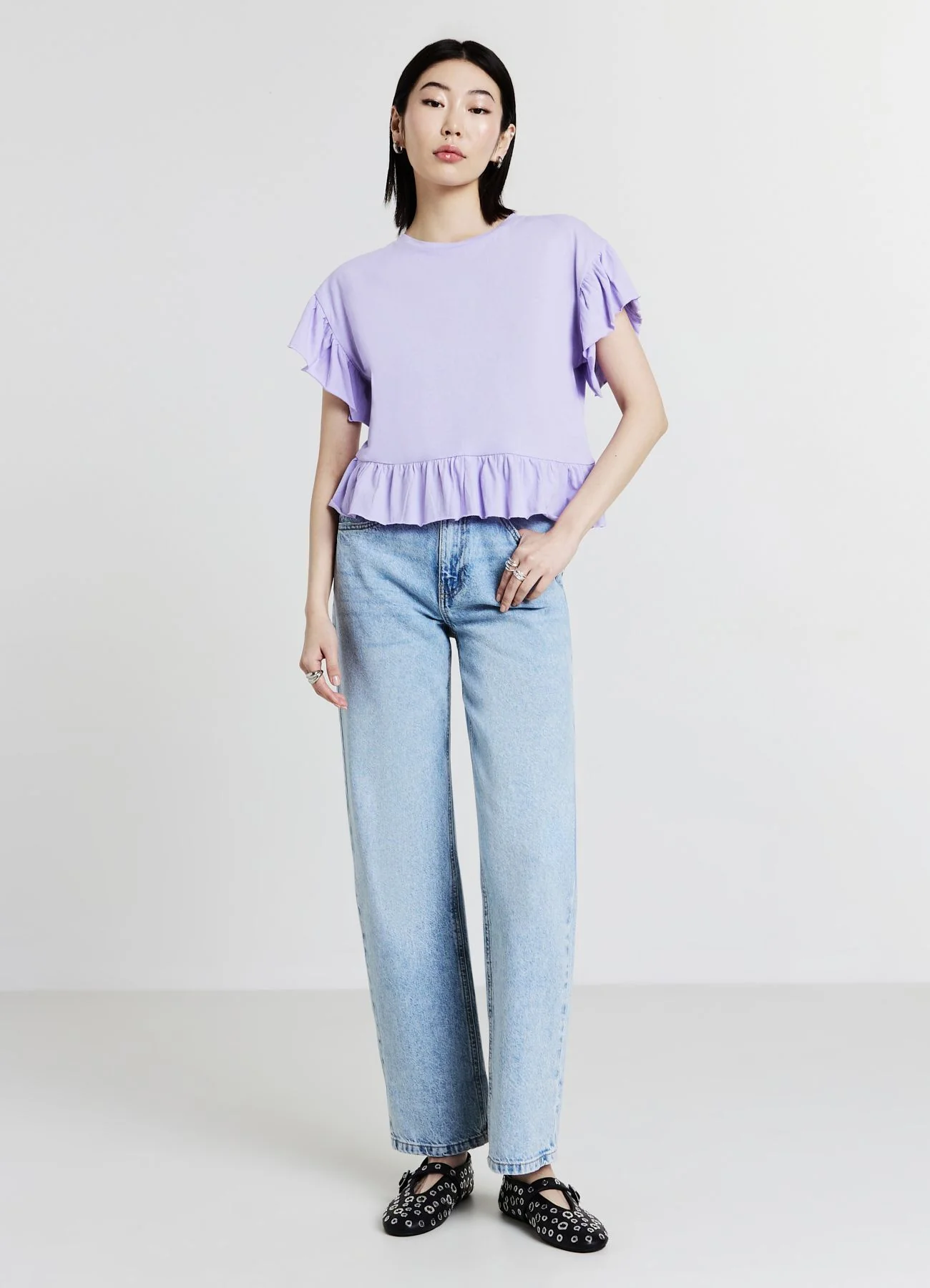 T-shirt volants