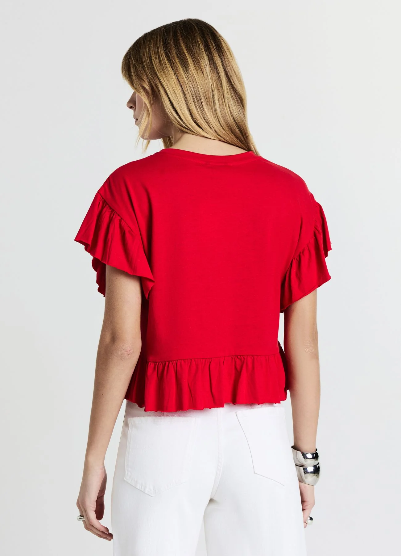 T-shirt volants