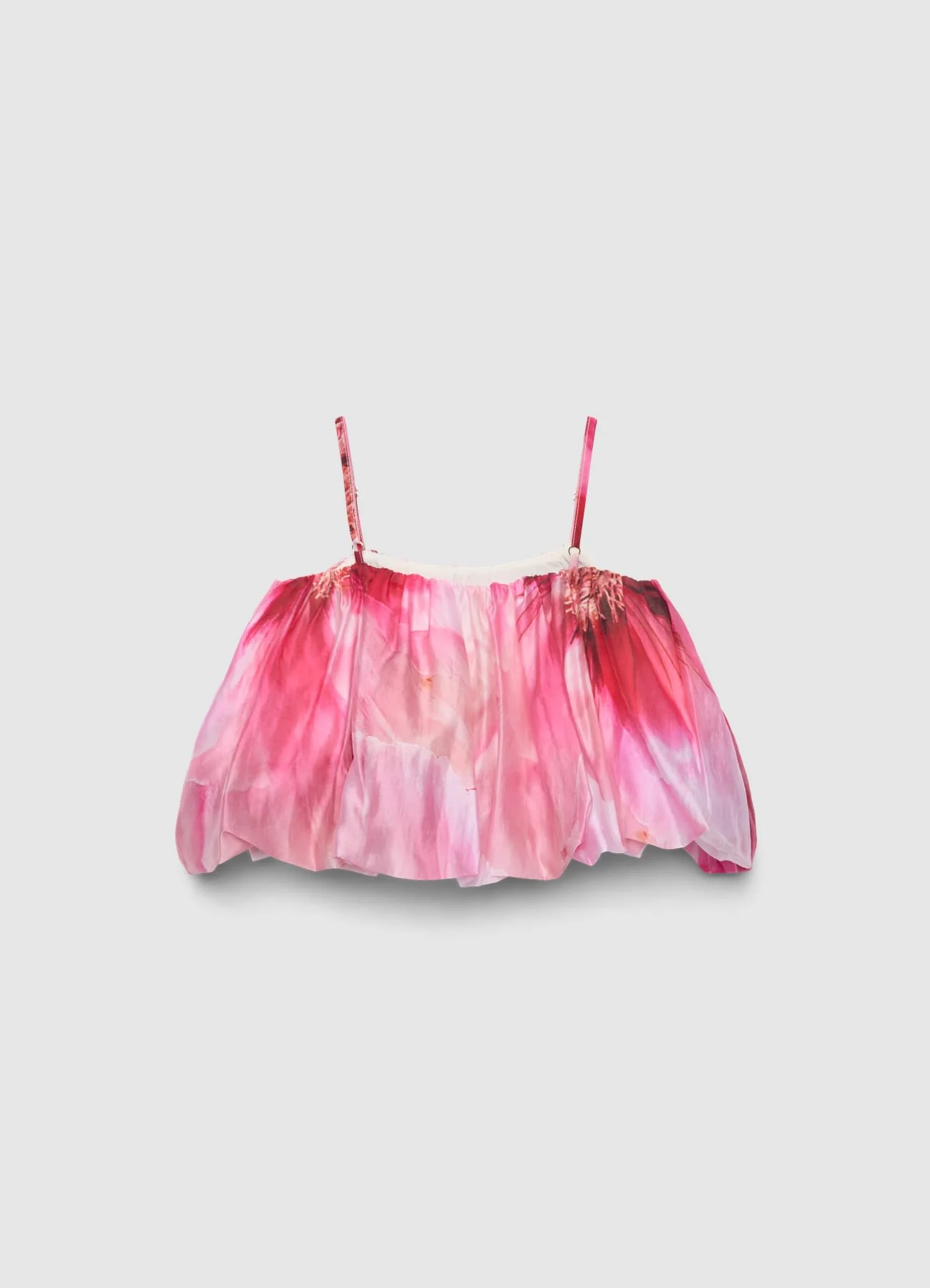 Top a palloncino con stampa fiori - Image 6