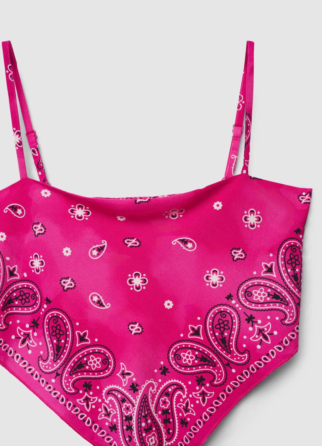 Top bandana con stampa paisley - Image 2
