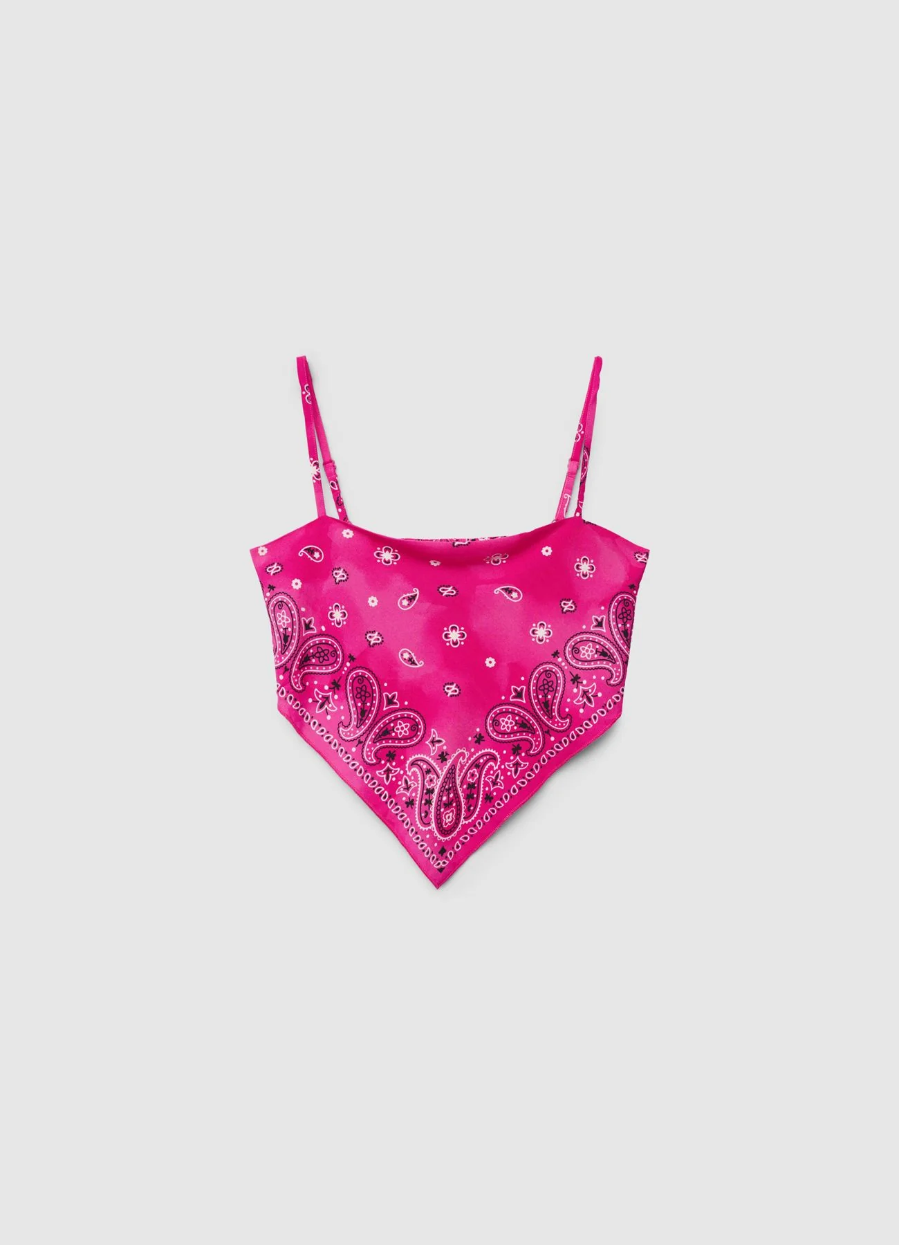 Top bandana con stampa paisley - Image 3