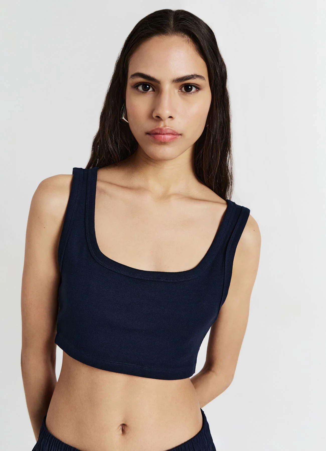 Top bra a costina - Image 2