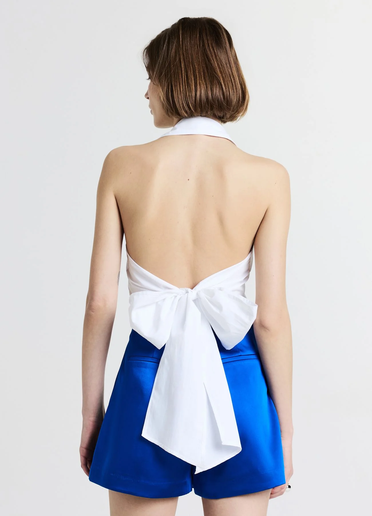 Top camicia halterneck - Image 3
