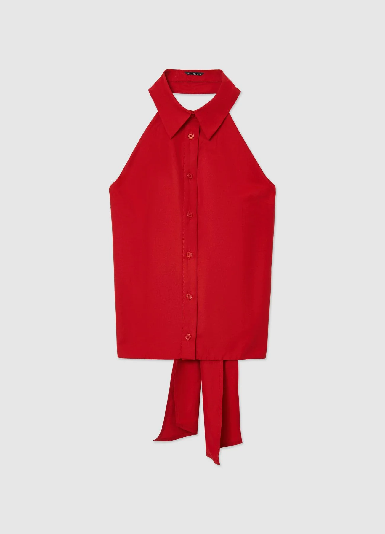 Top camicia halterneck - Image 6