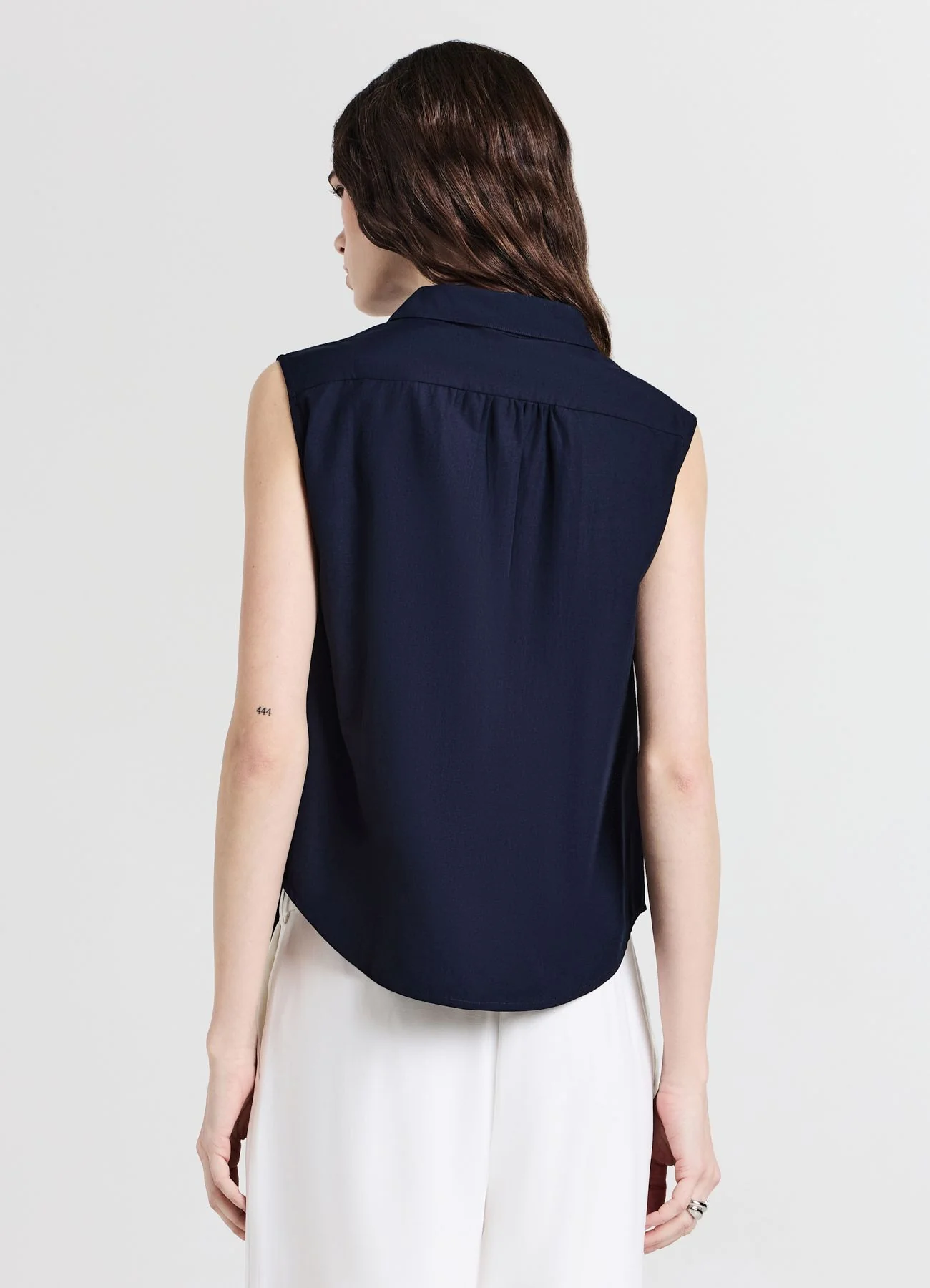 Top collo a camicia - Image 3