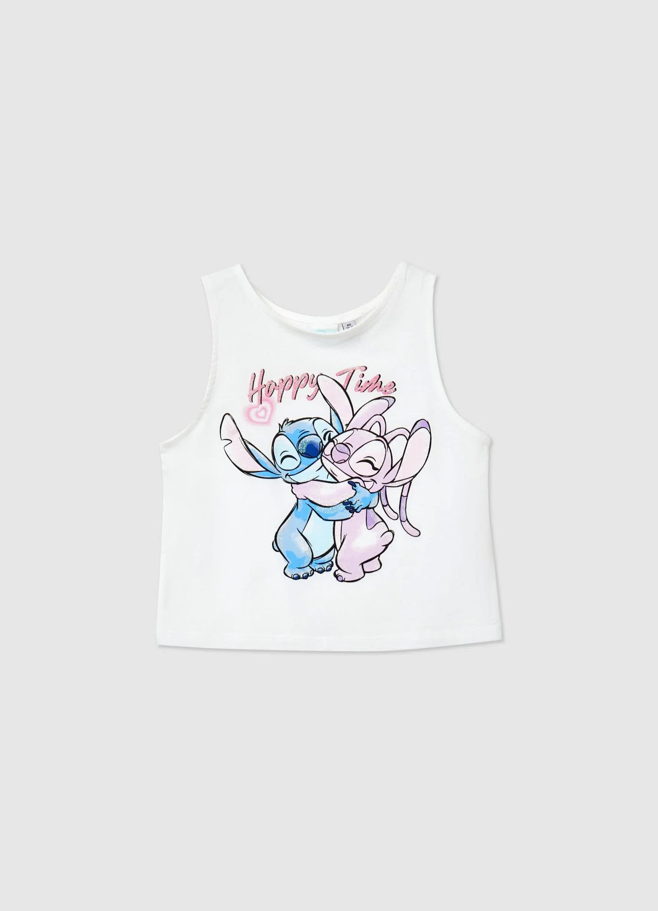 Top con stampa Stitch