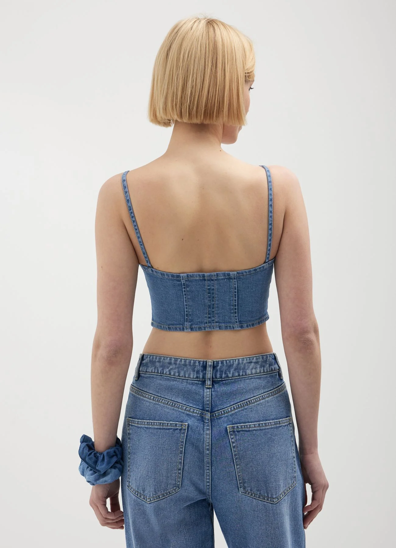 Top crop denim - Image 3