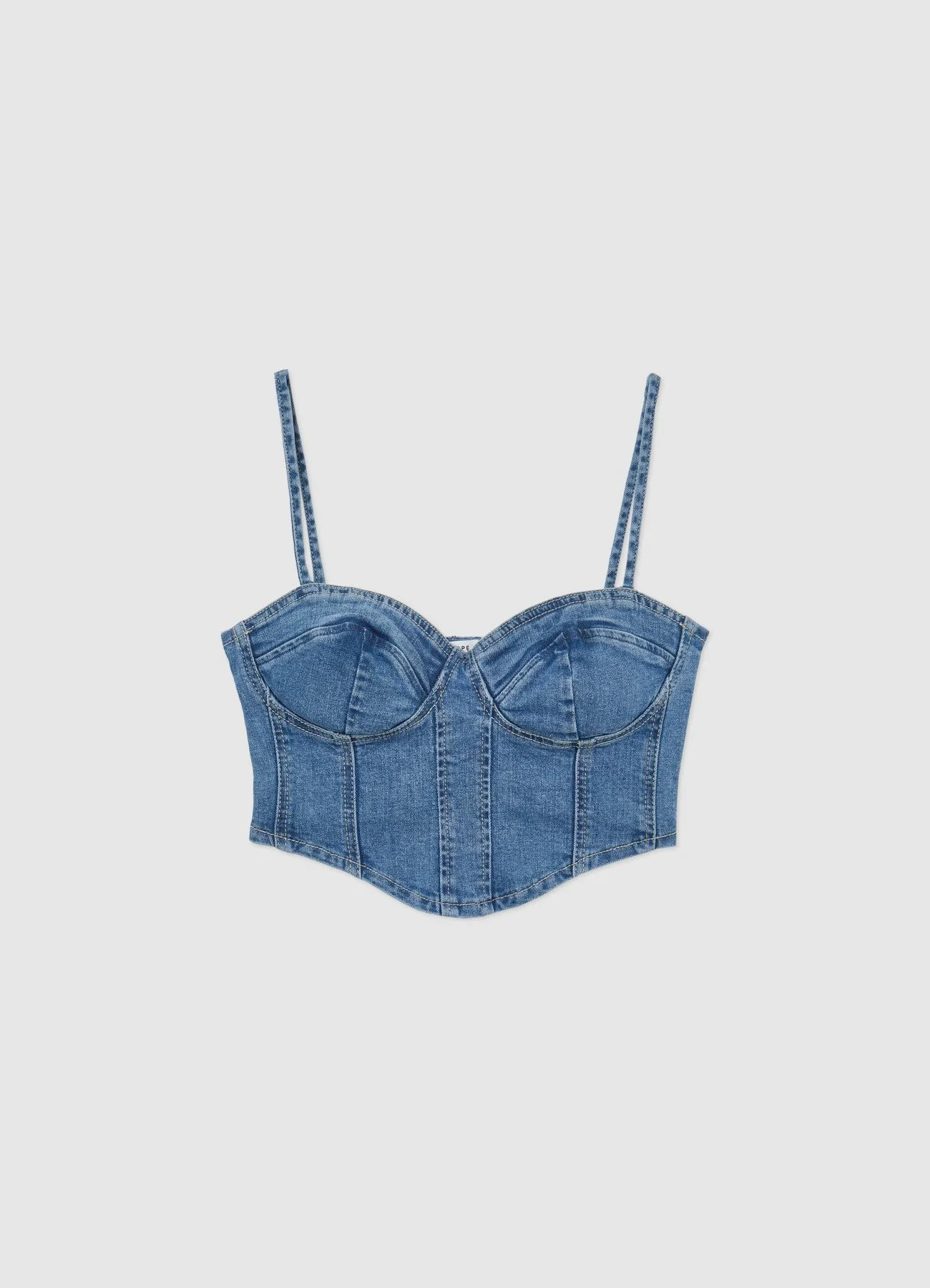 Top crop denim - Image 4