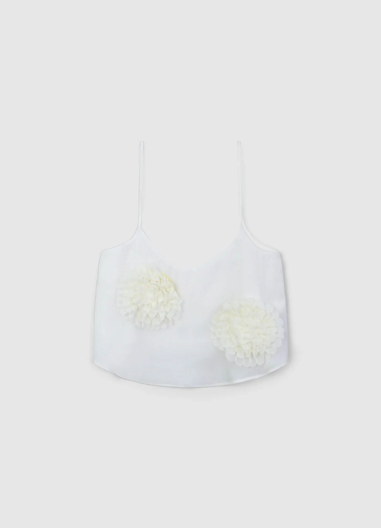 Top crop fiori applicati - Image 6