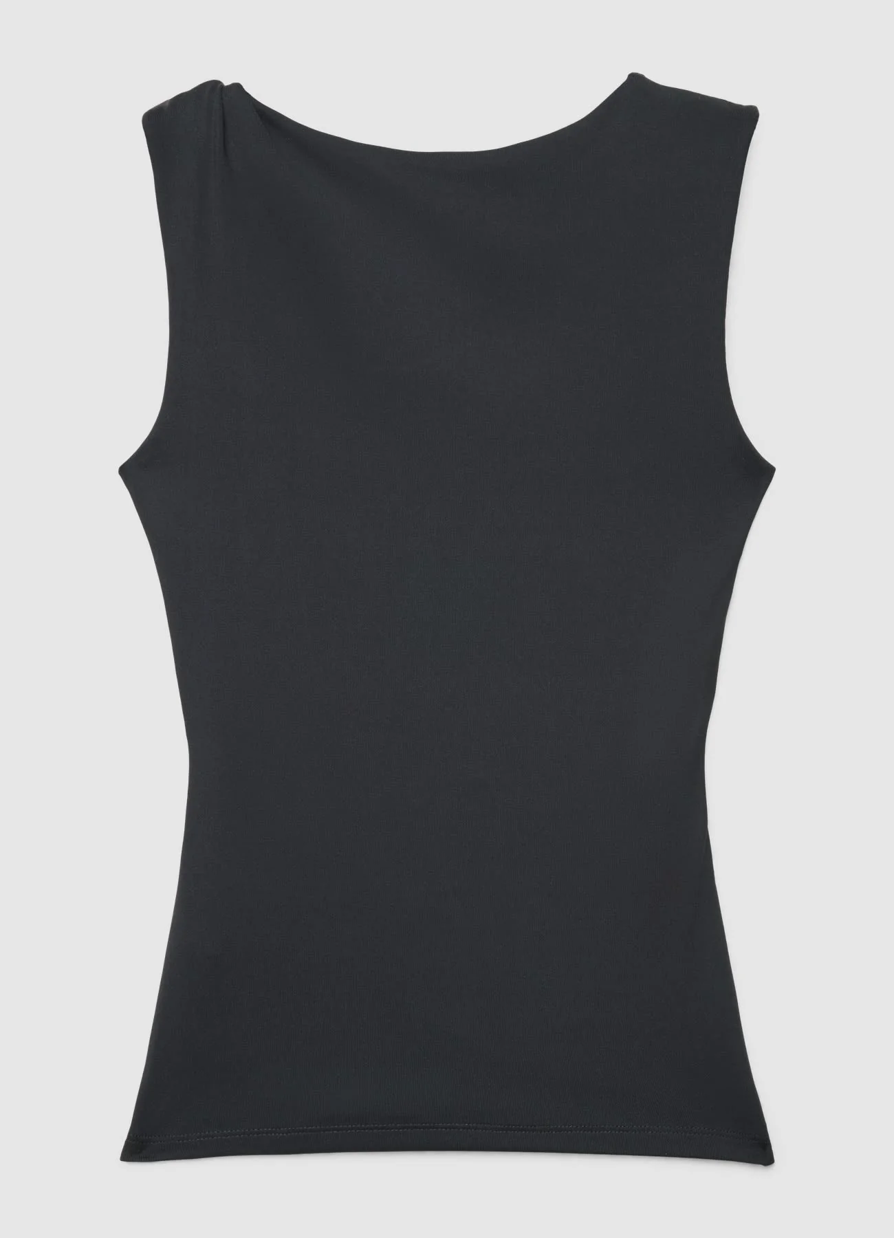 Top drappeggiato con nodo sulla spalla - Image 5