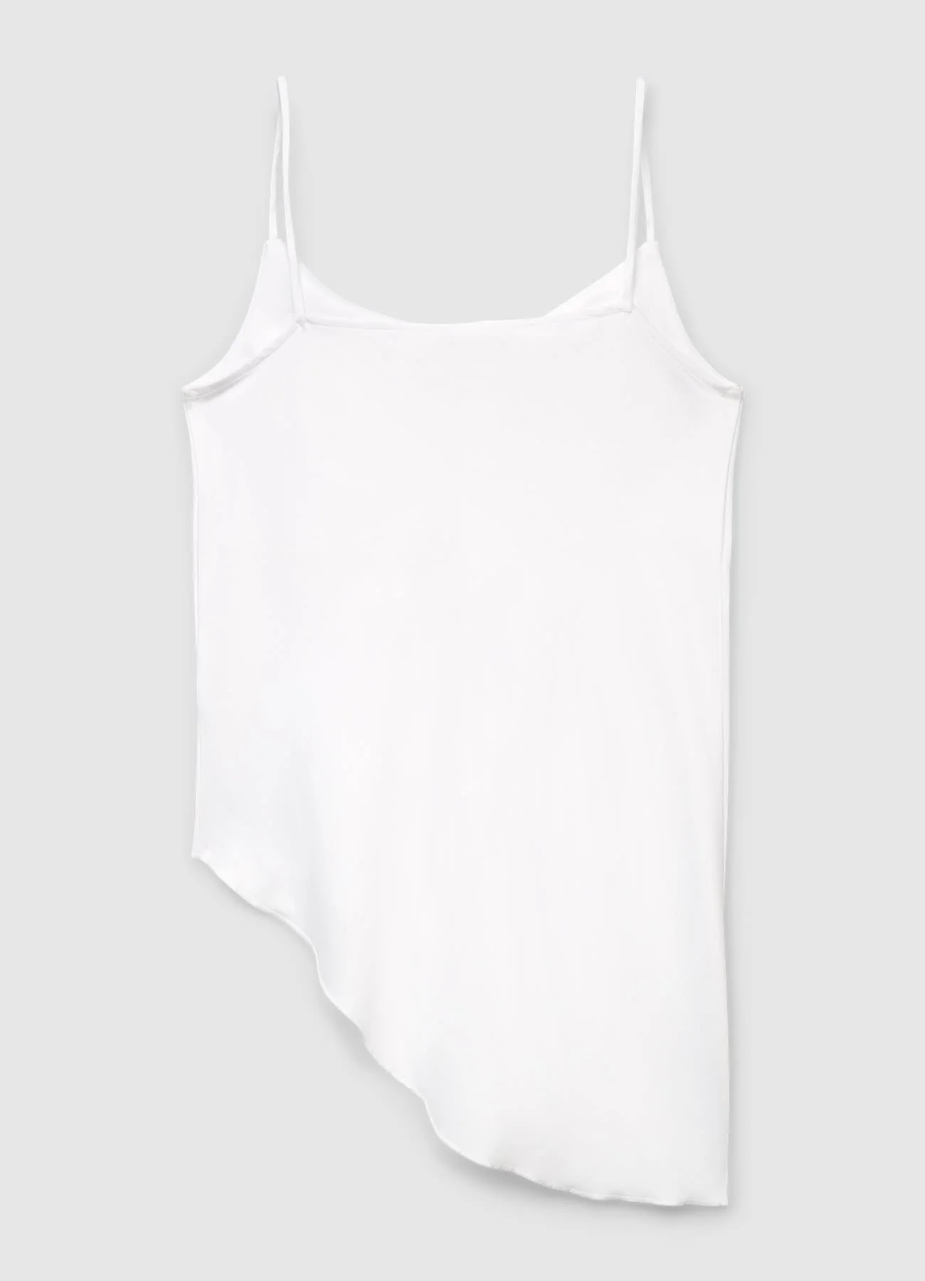 Top lungo asimmetrico similsatin - Image 5