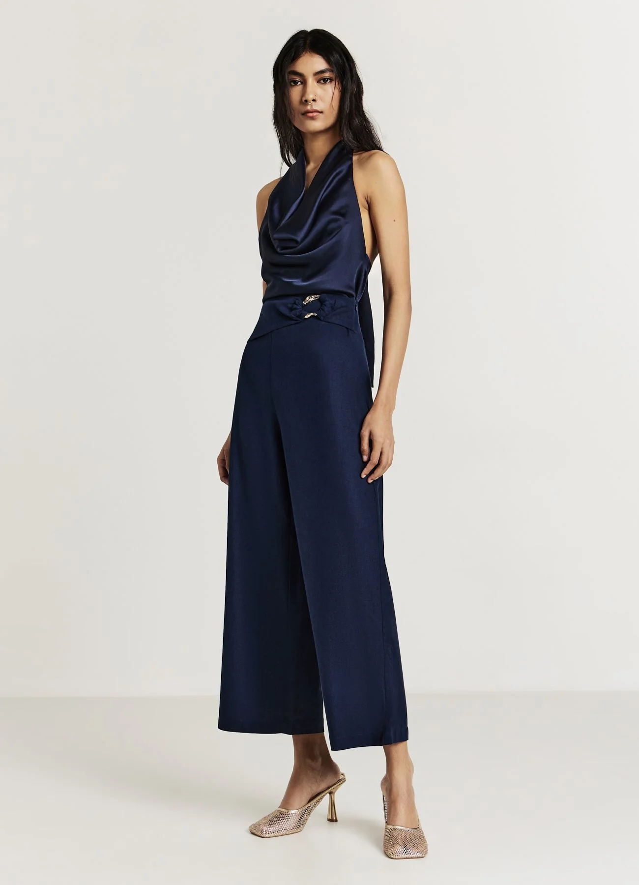 Top sciallato simil satin - Image 2