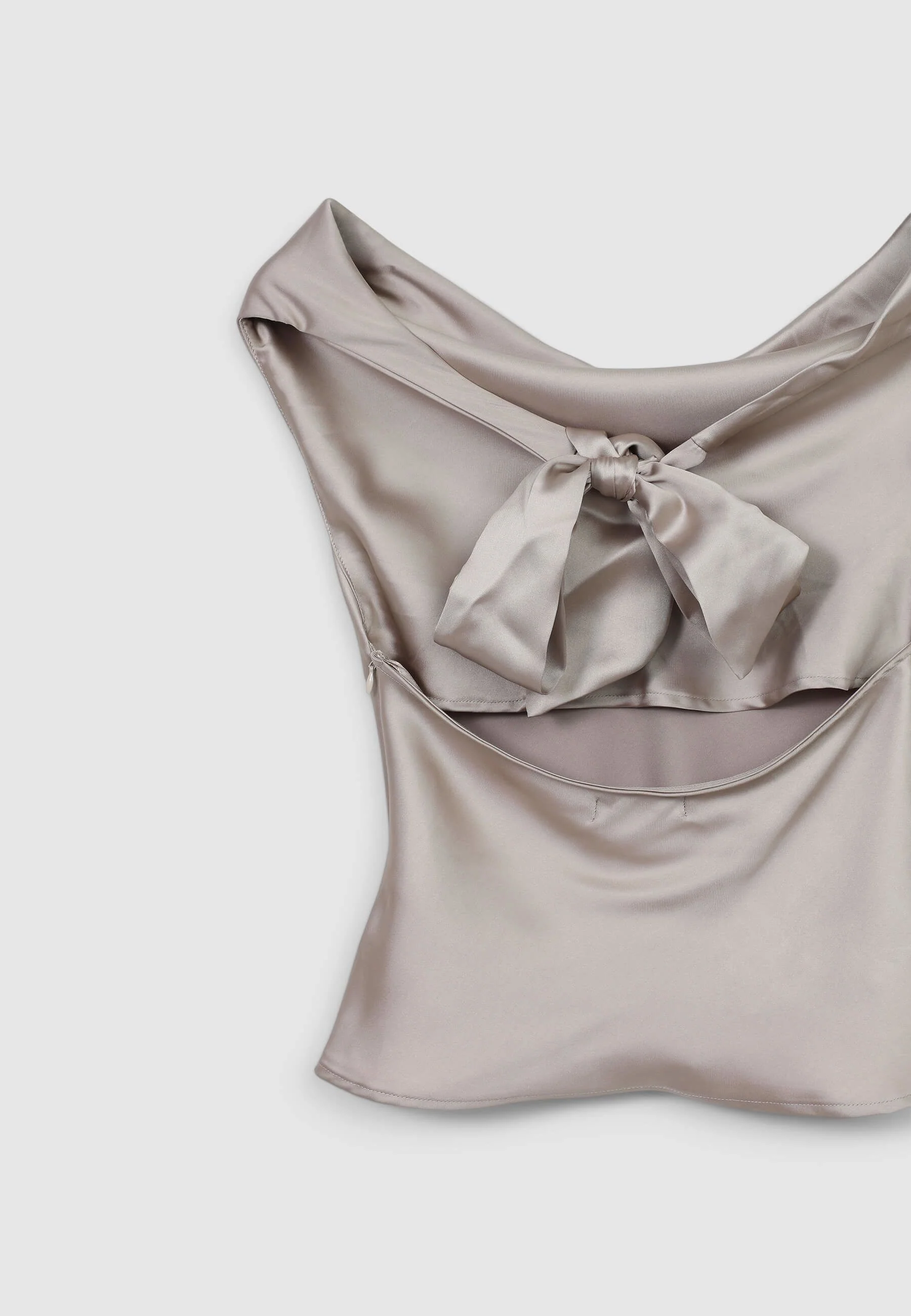 Top sciallato simil satin - Image 5
