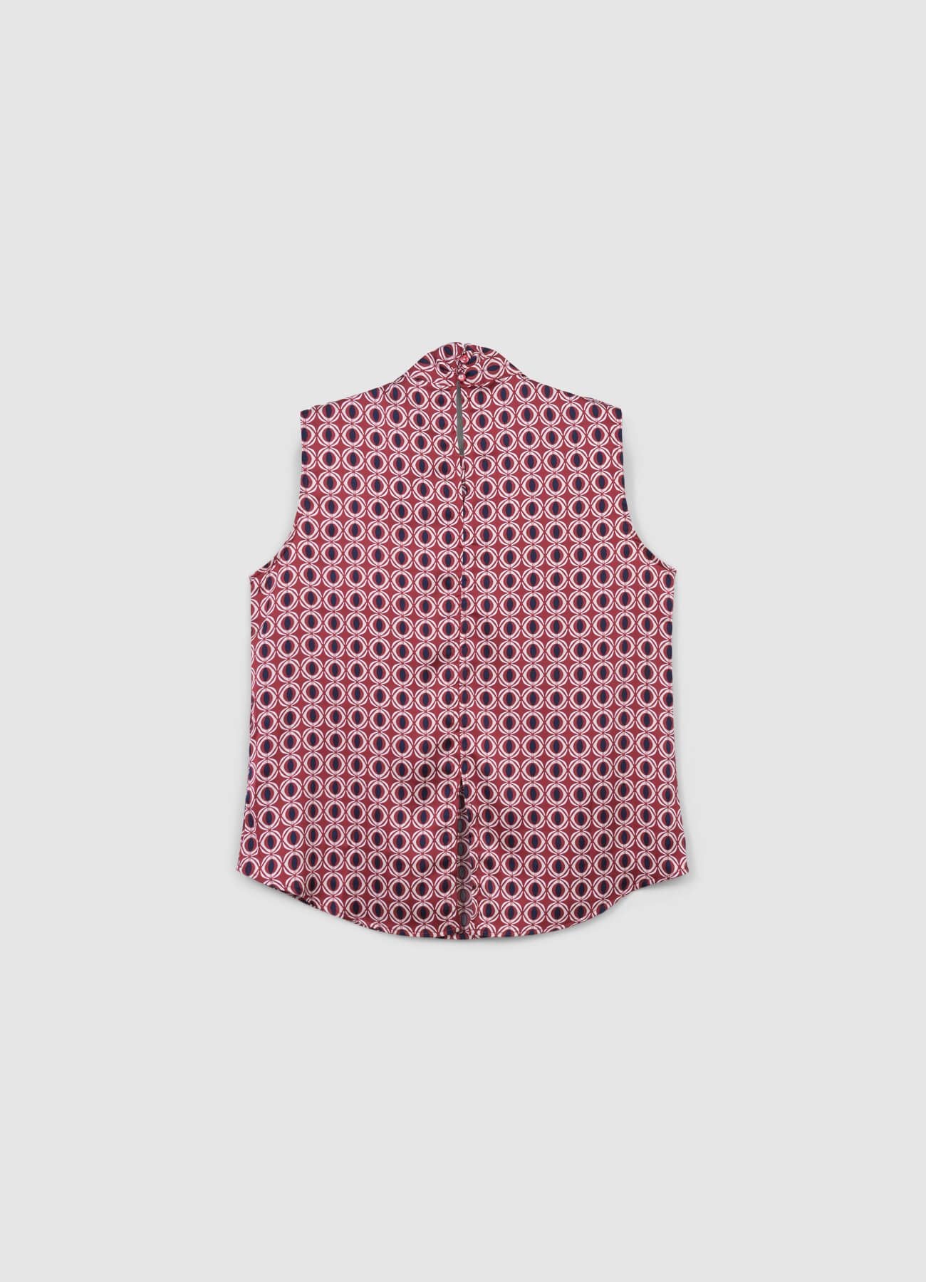 Top simil satin smanicato fantasia - Image 5