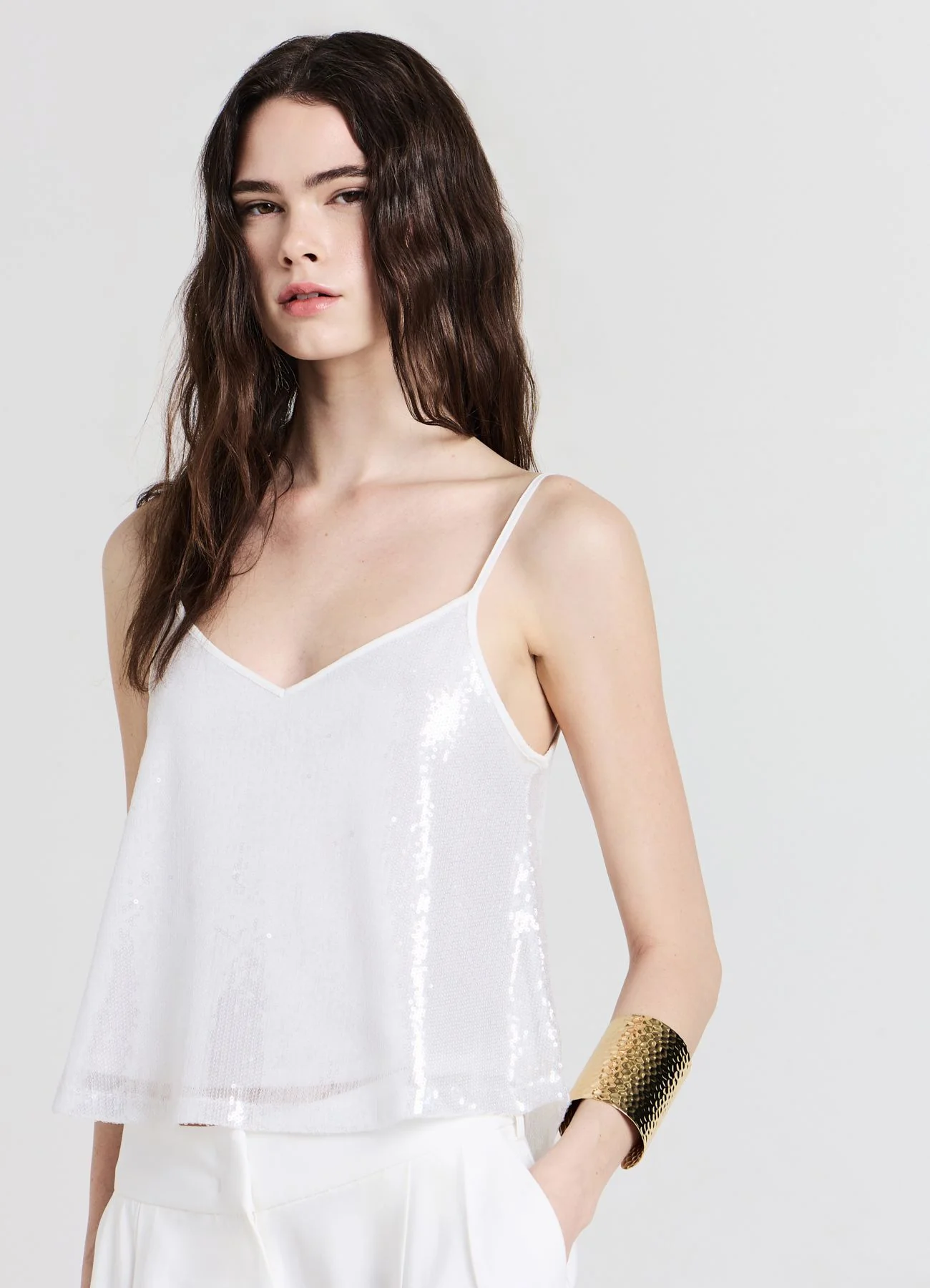 Top svasato paillettes - Image 3