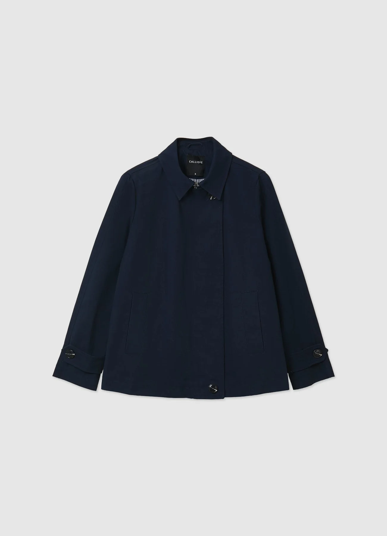 Trench corto con colletto classico - Image 6