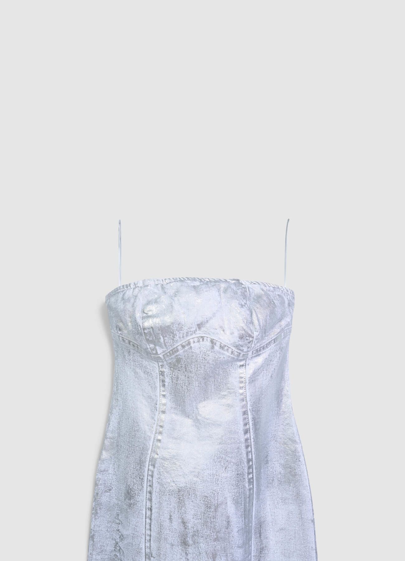 Tubino denim spalmato - Image 4