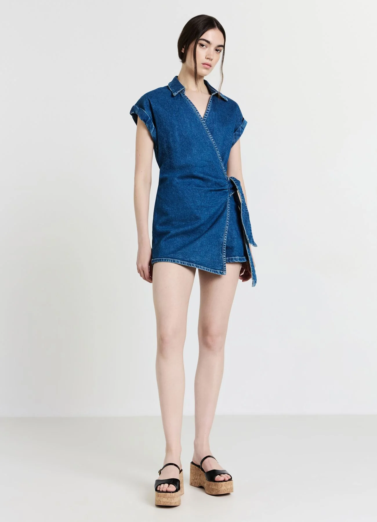Tuta corta denim - Image 2