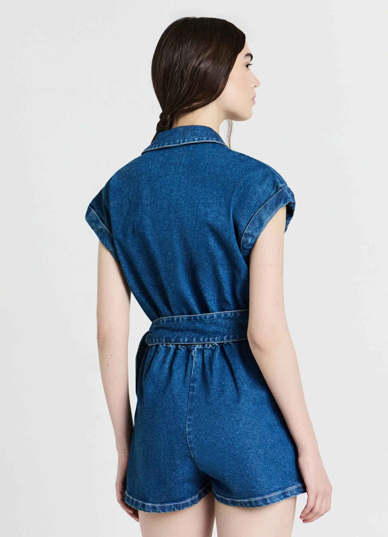 Tuta corta denim - Image 3
