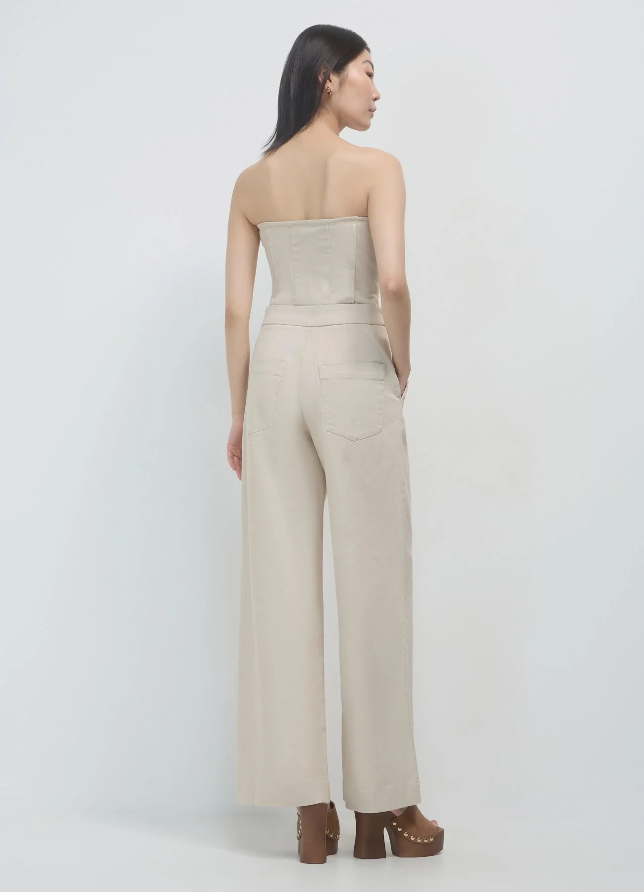 Tuta palazzo bustier - Image 2