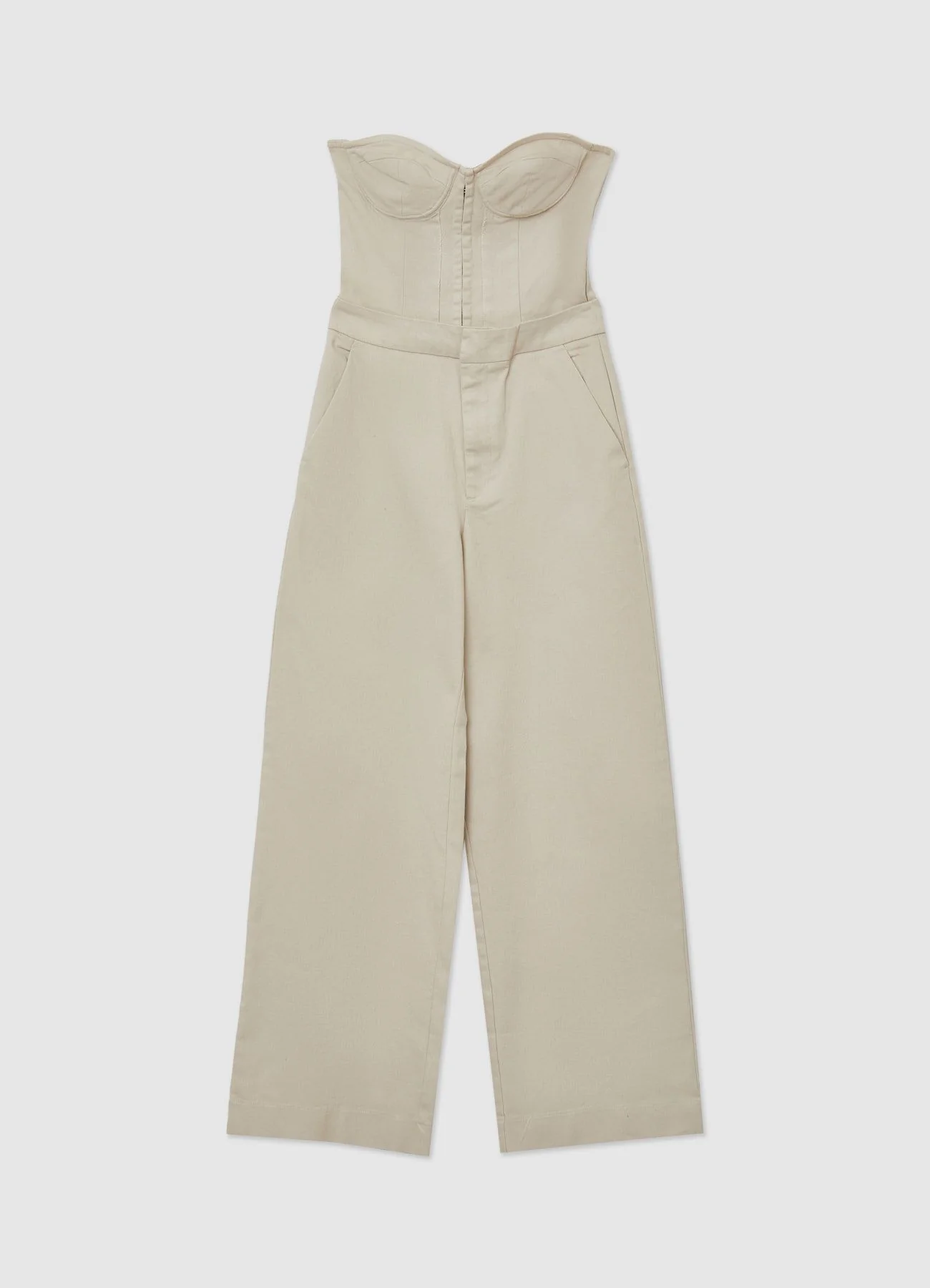 Tuta palazzo bustier - Image 4