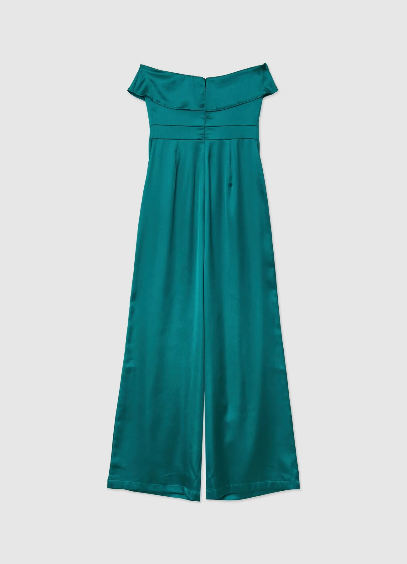 Tuta simil satin con balza - Image 5