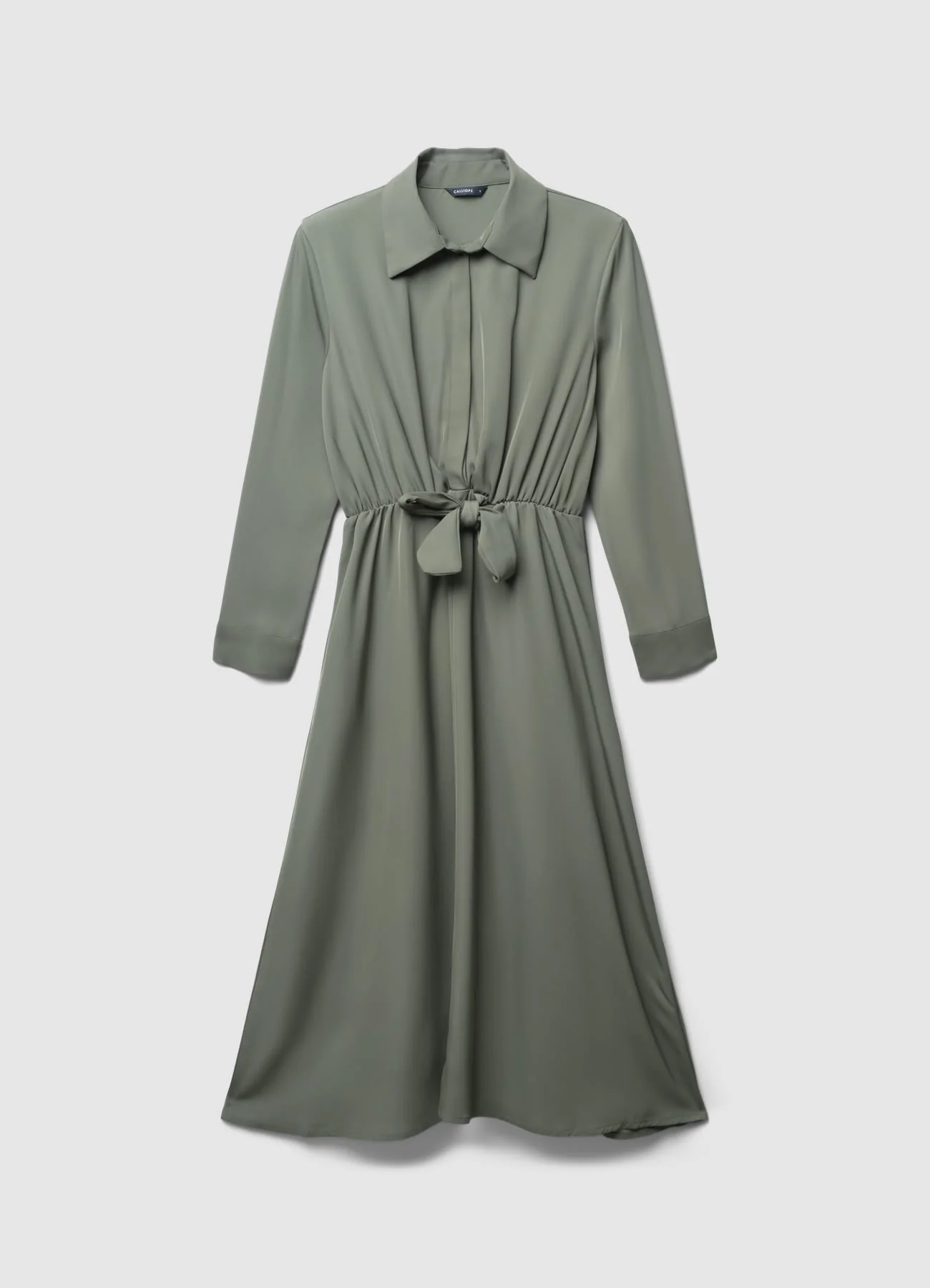 Vestito a camicia con nodo - Image 5