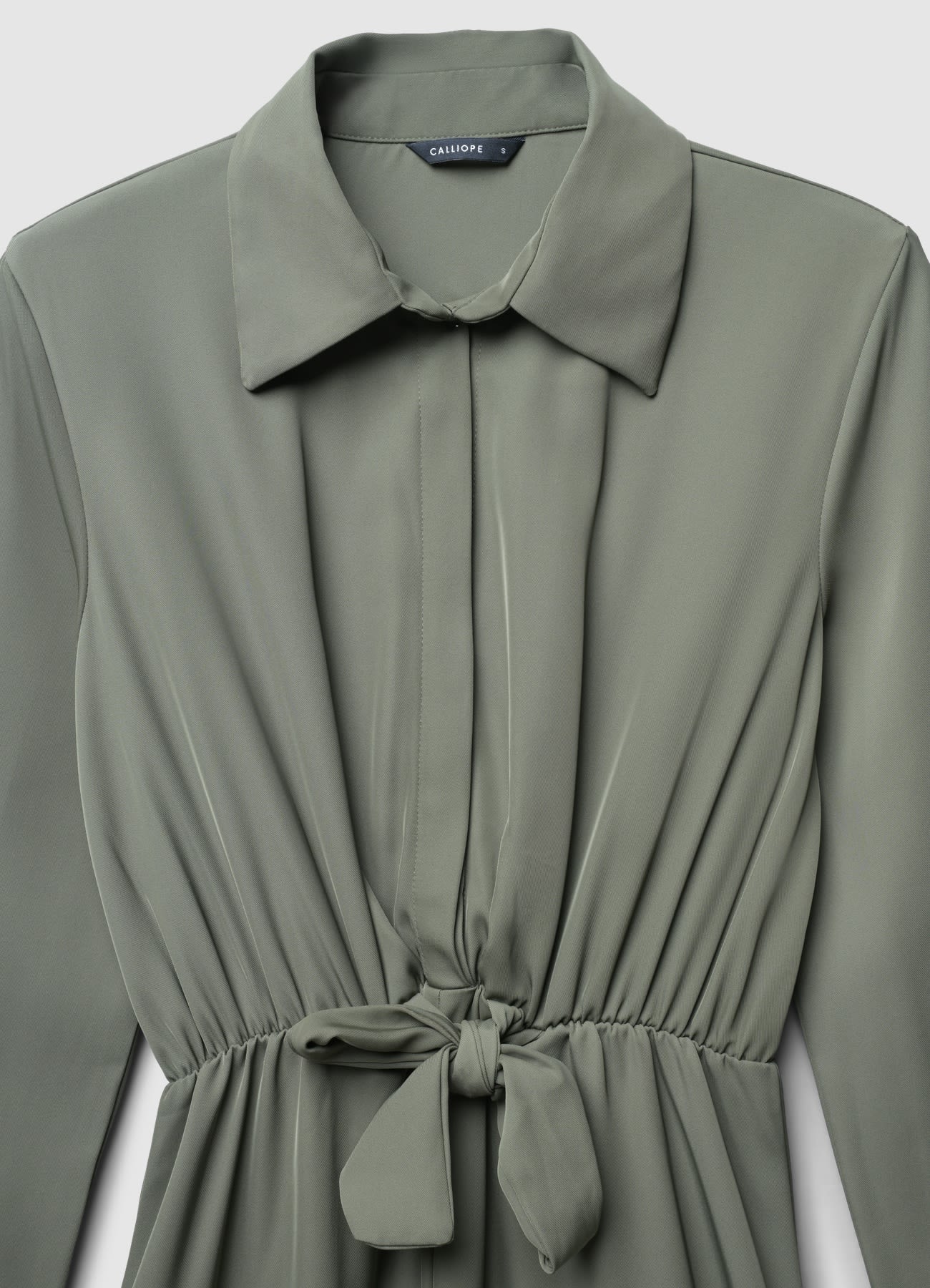 Vestito a camicia con nodo - Image 6
