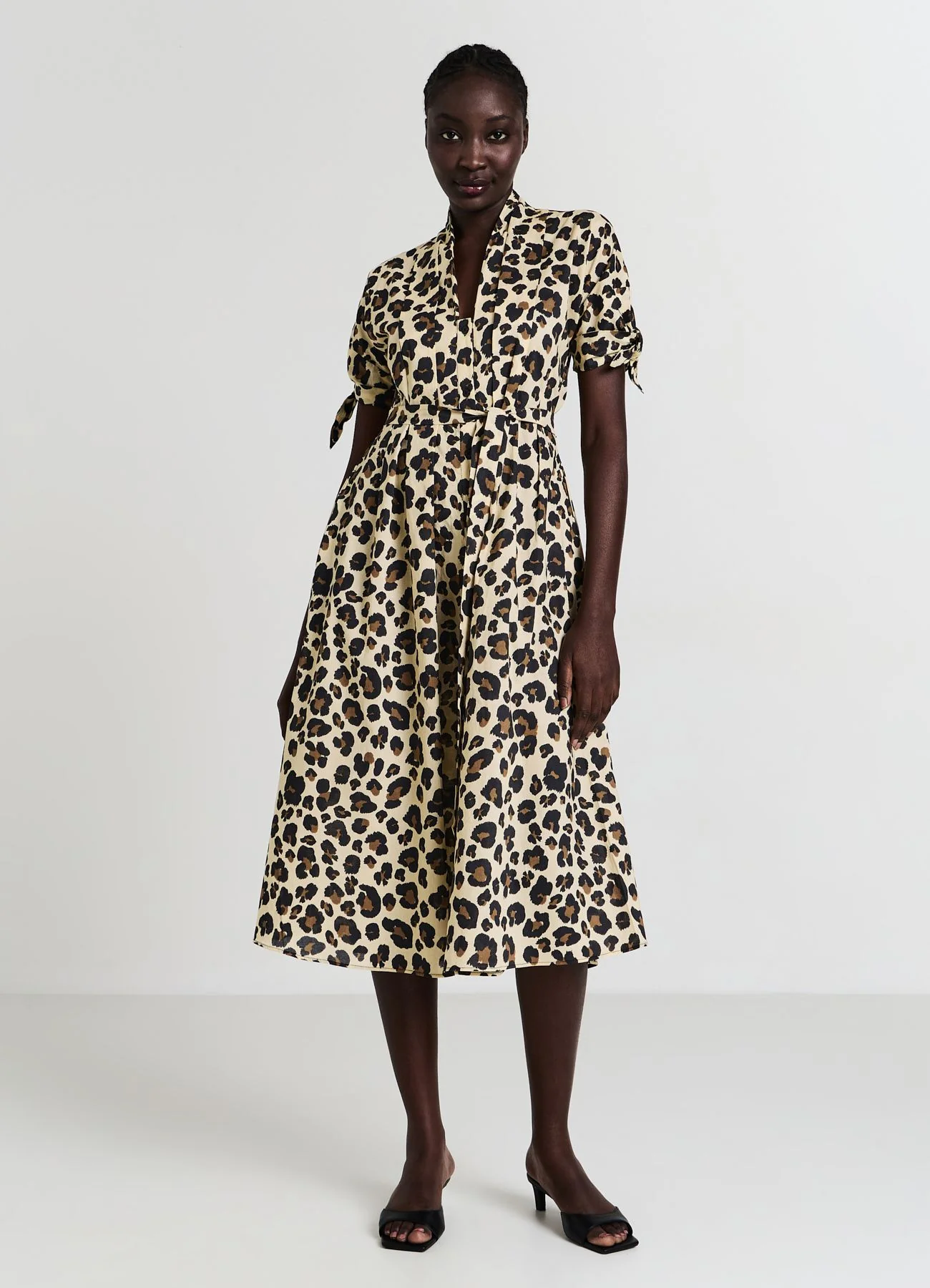Vestito chemisier fantasia animalier - Image 2