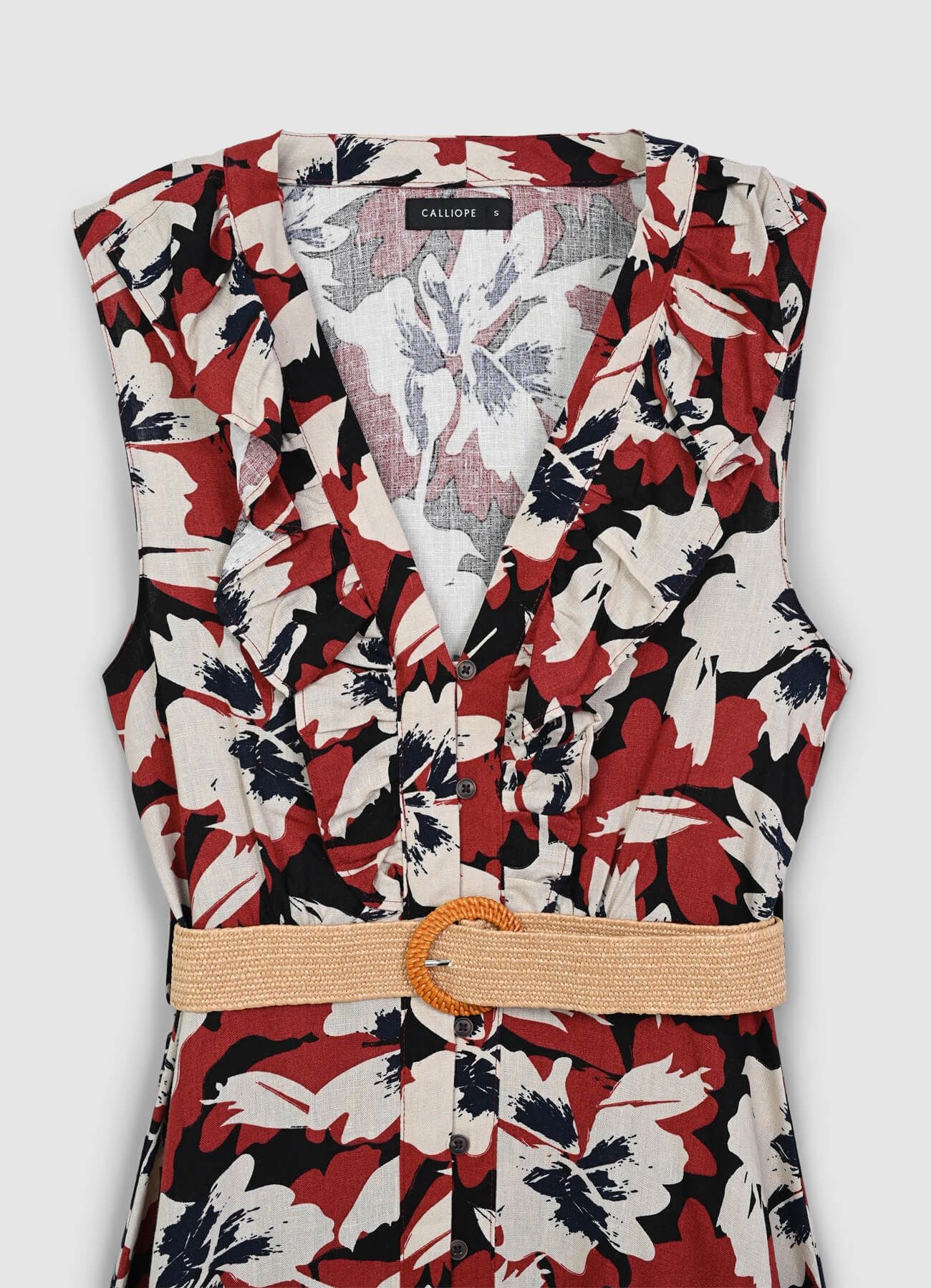 Vestito chemisier fantasia floreale - Image 5
