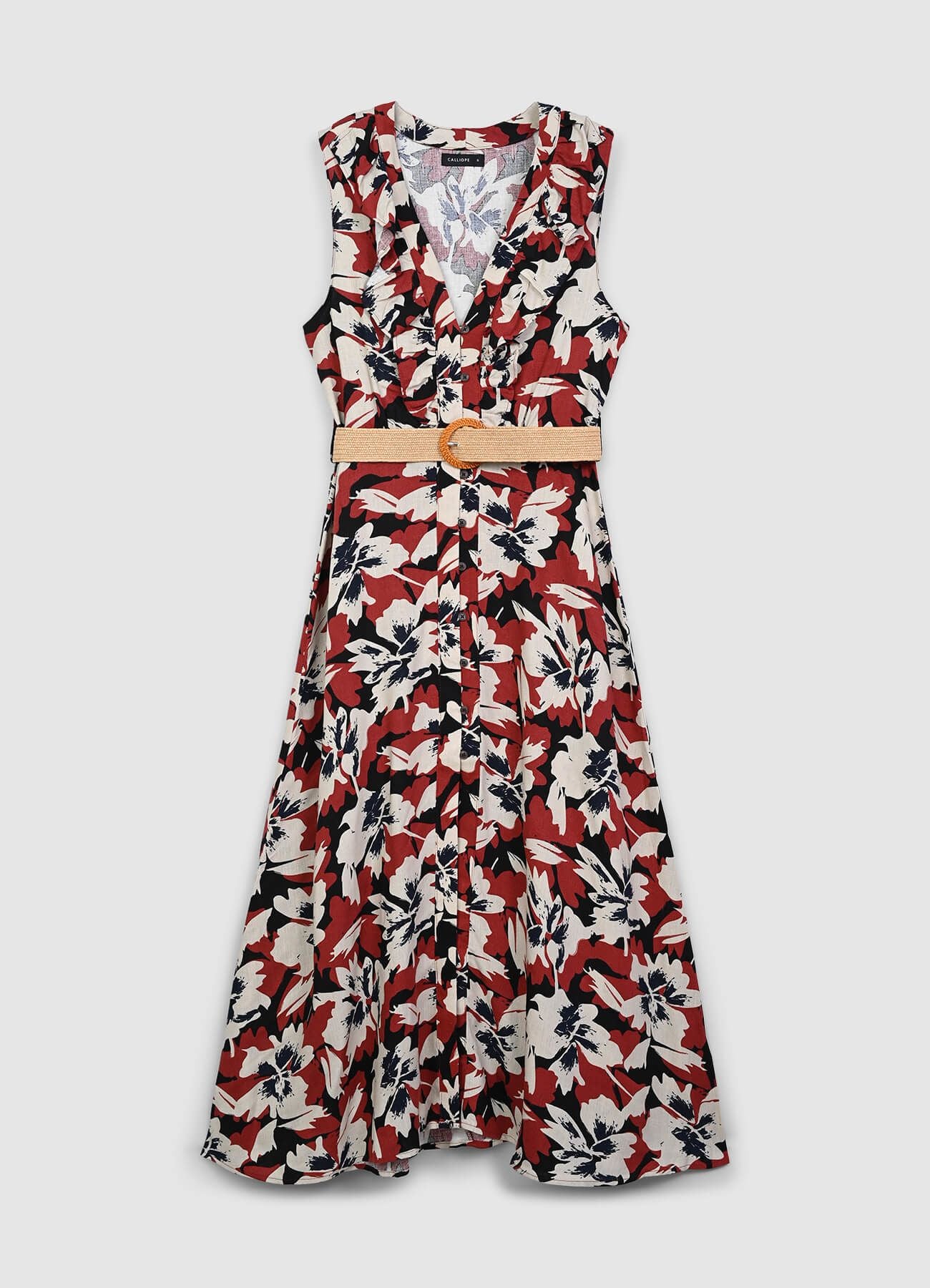 Vestito chemisier fantasia floreale - Image 6