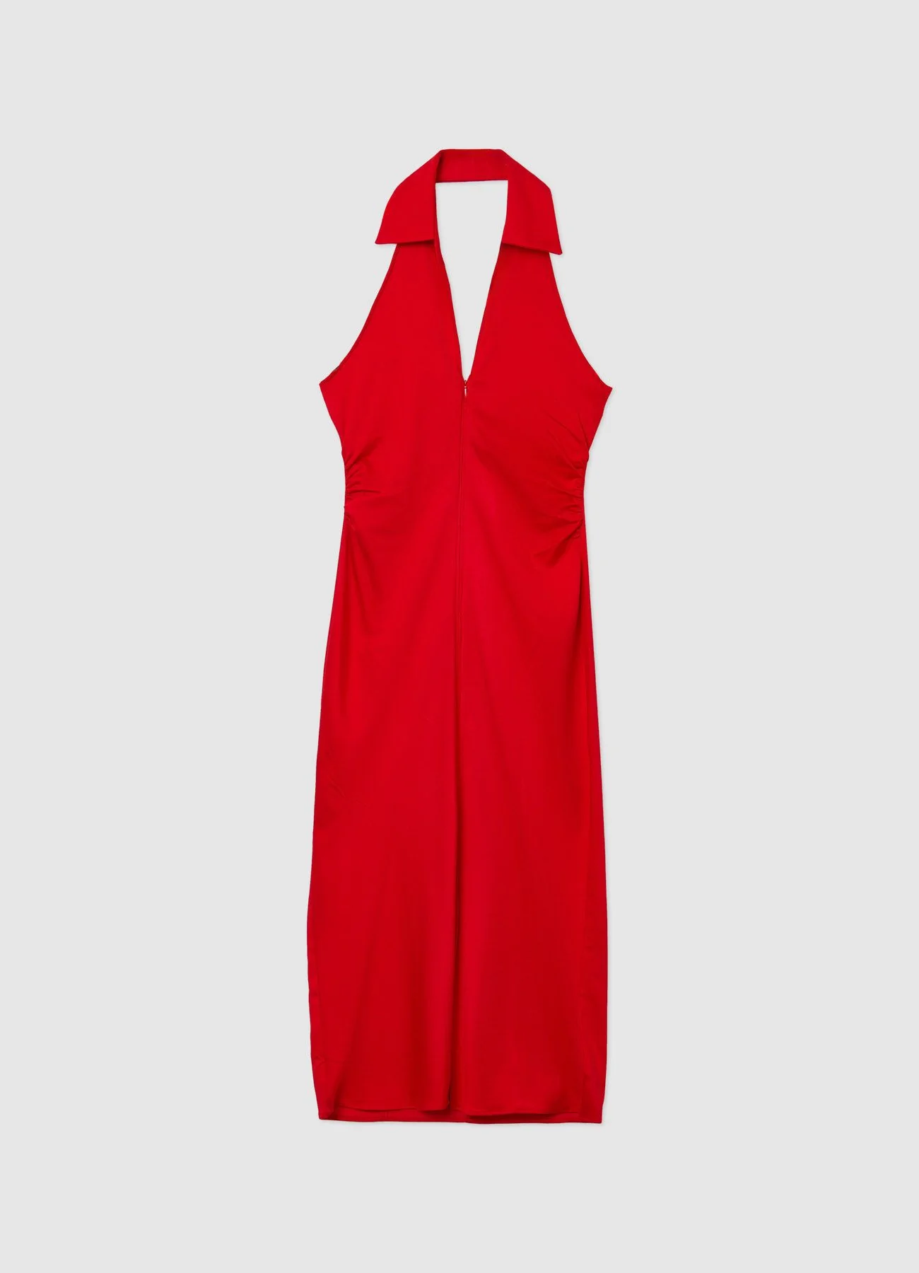 Vestito colletto polo con spacco - Image 5