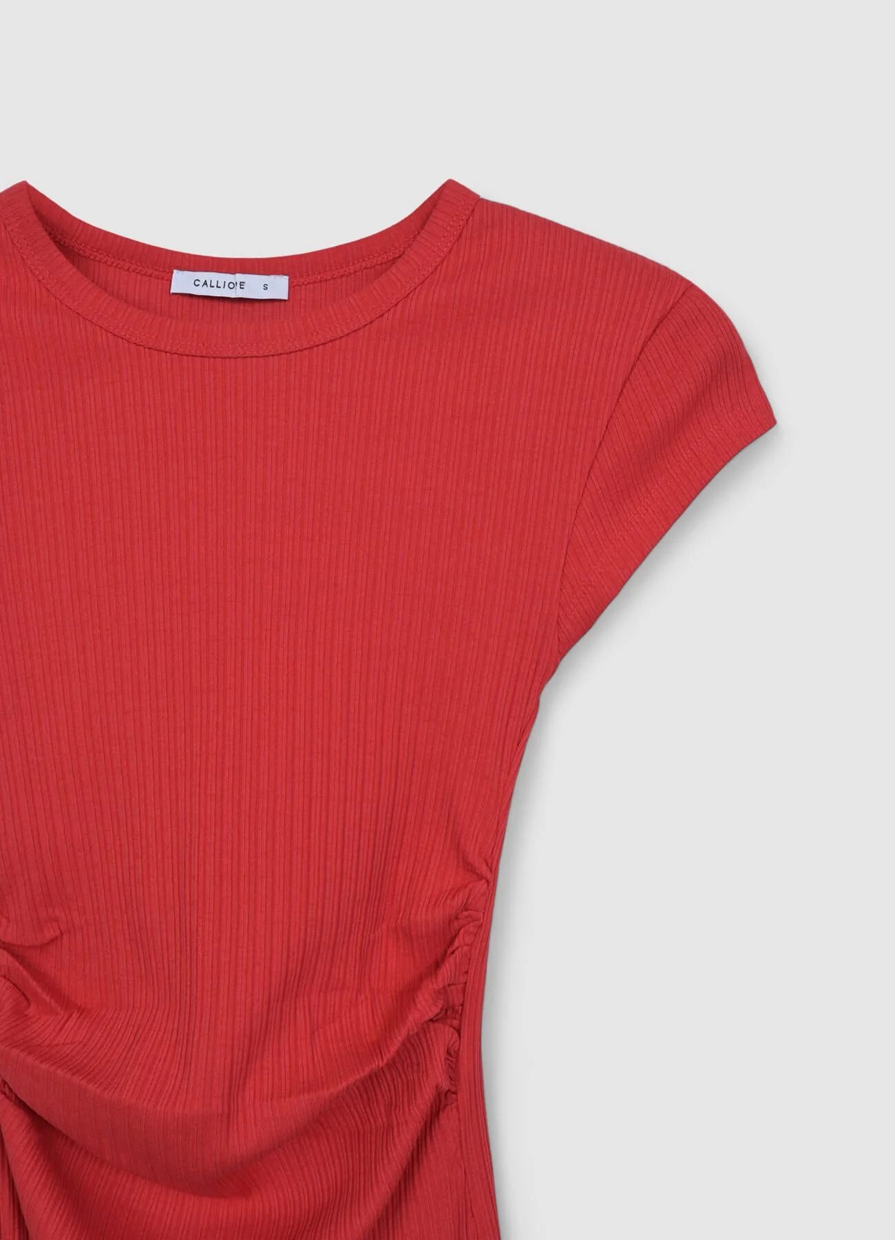 Vestito corto a costine - Image 4