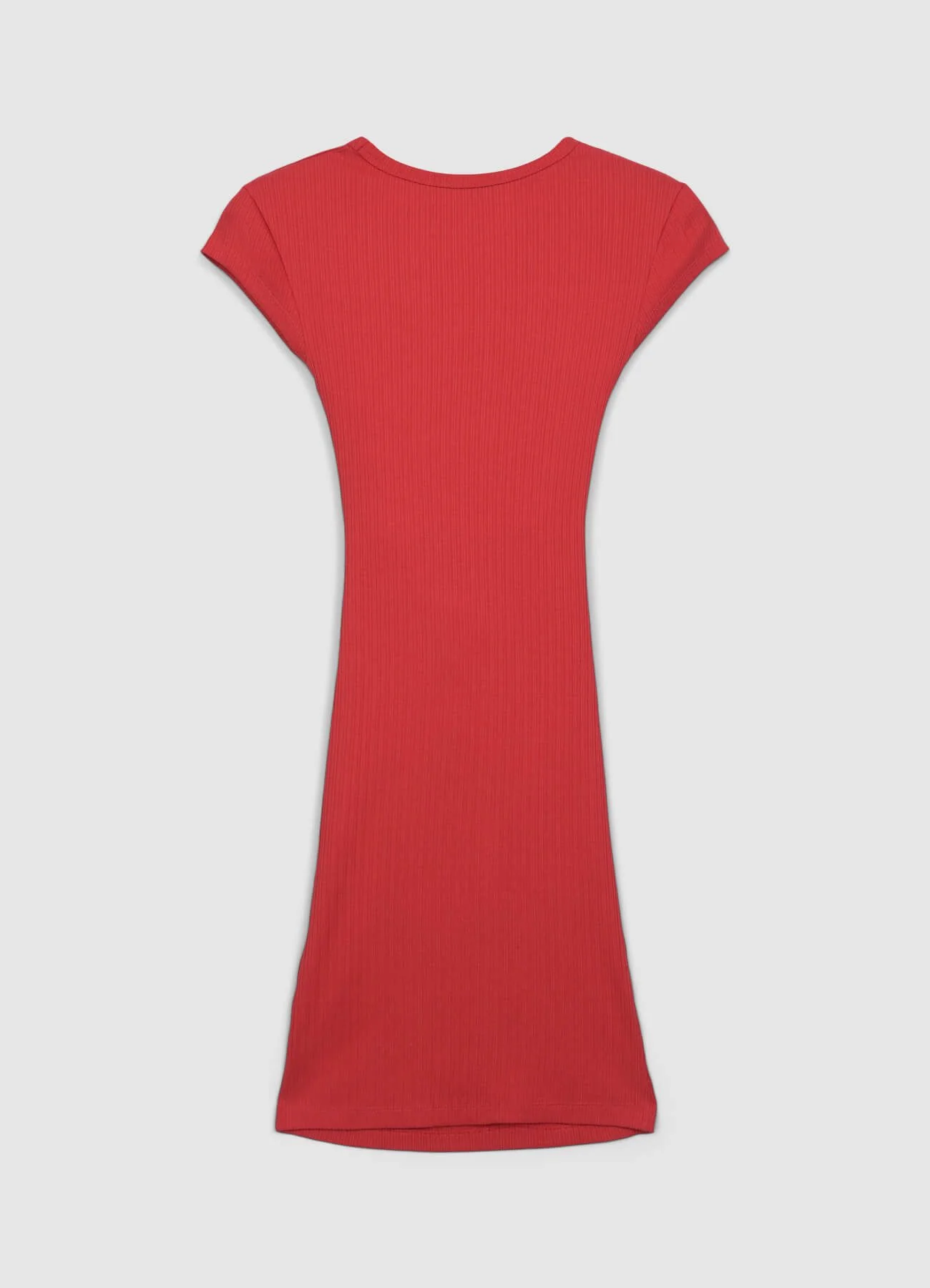 Vestito corto a costine - Image 6