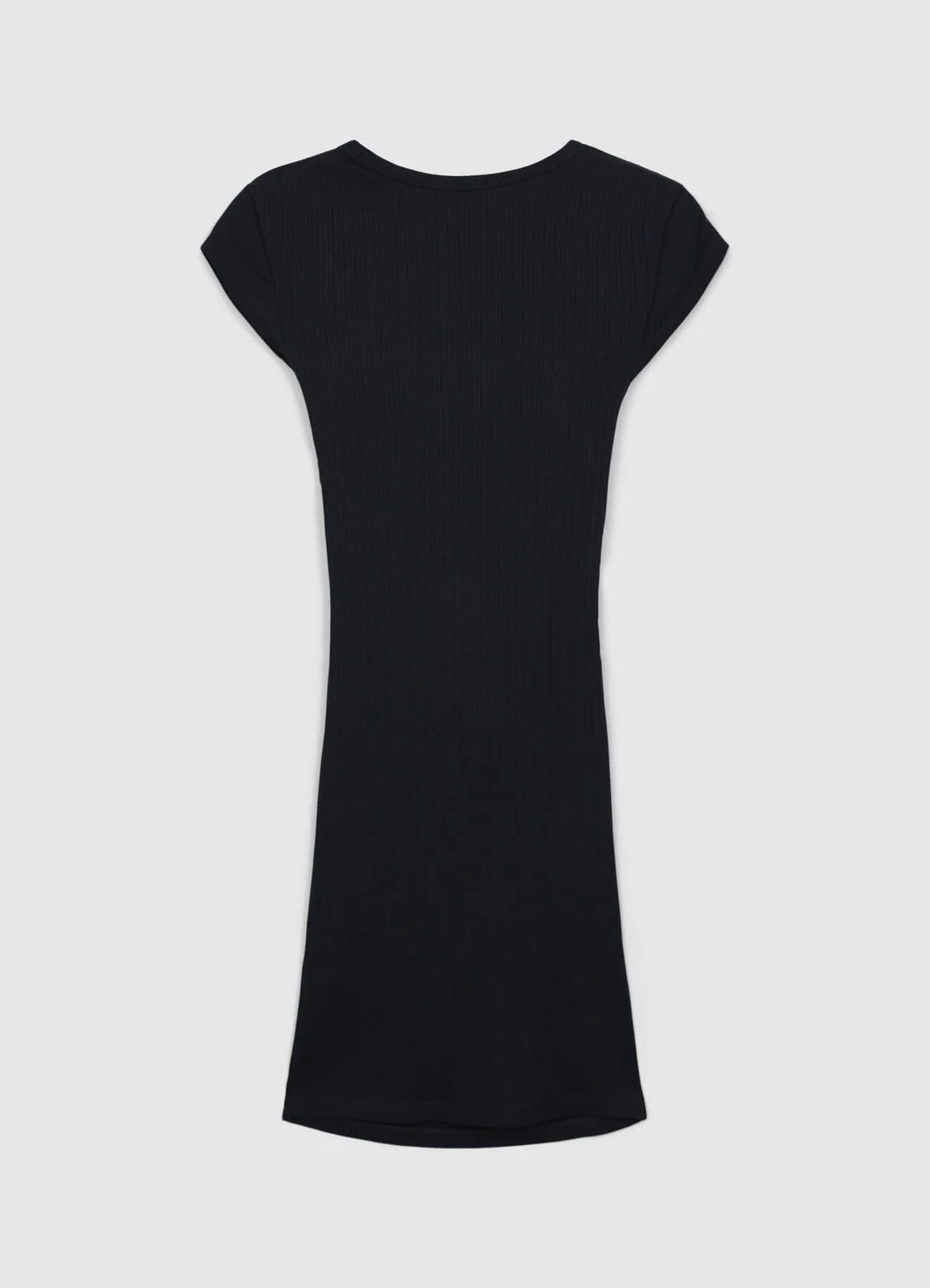 Vestito corto a costine - Image 4