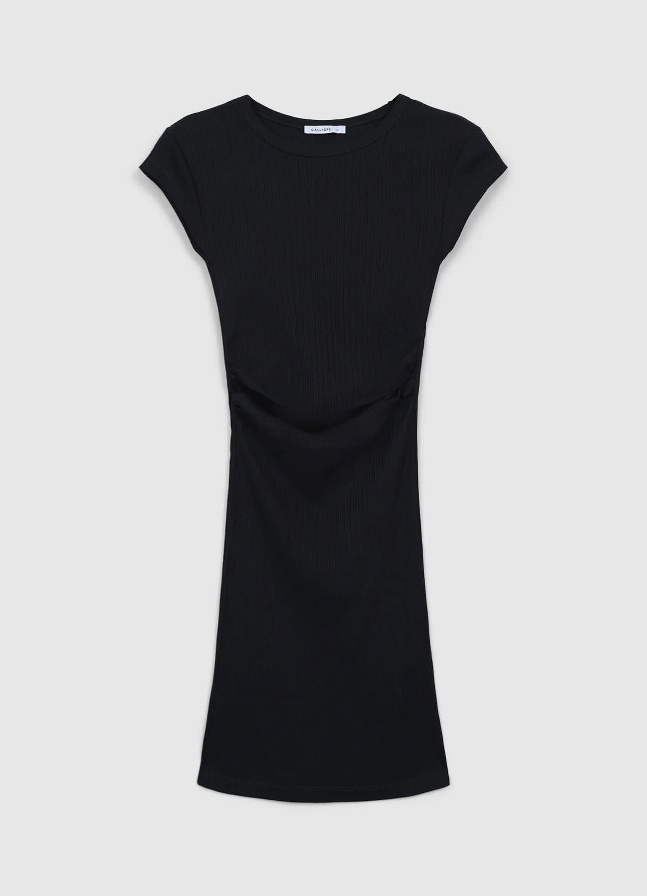 Vestito corto a costine - Image 6