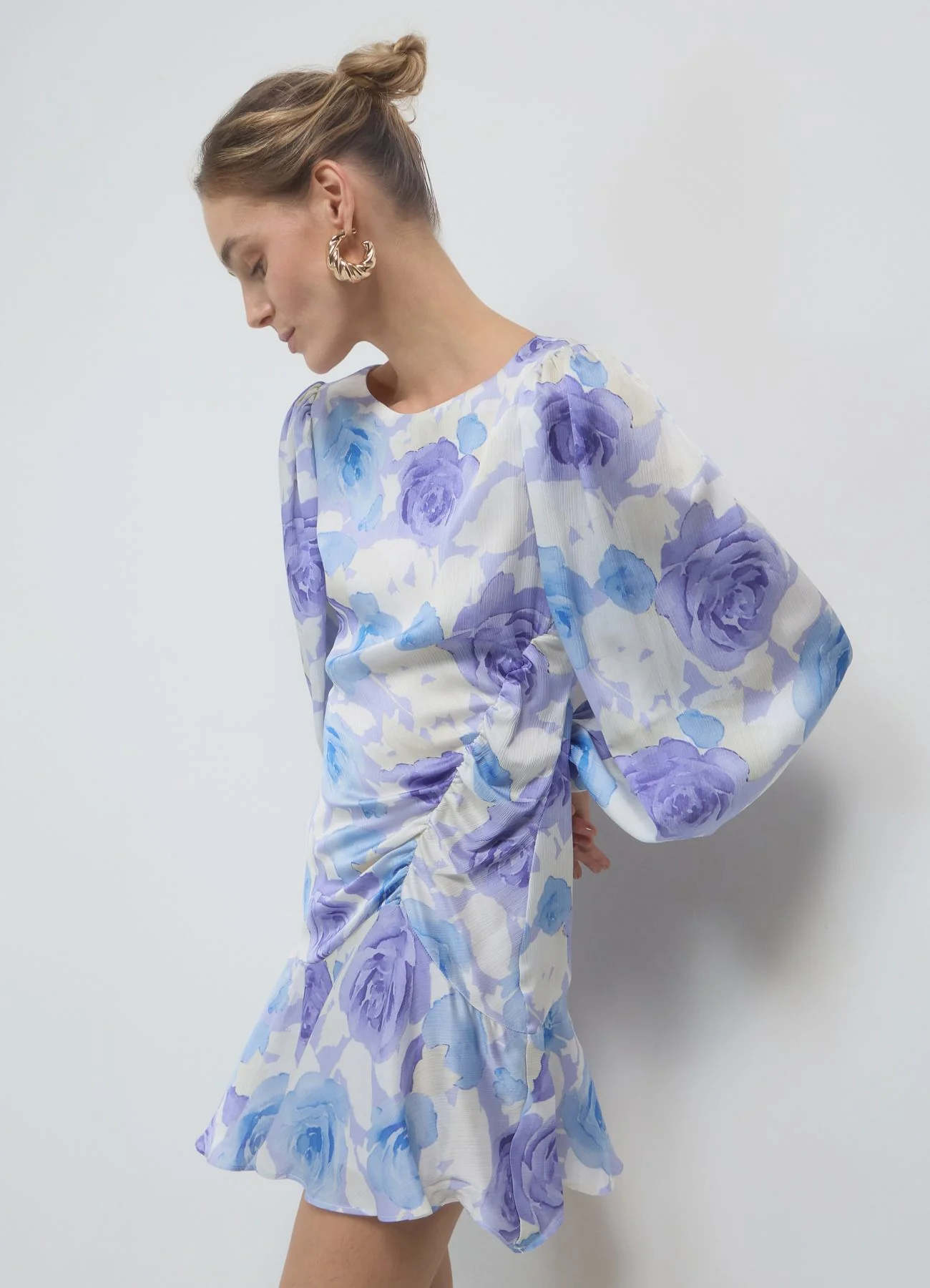 Vestito corto fiori - Image 3